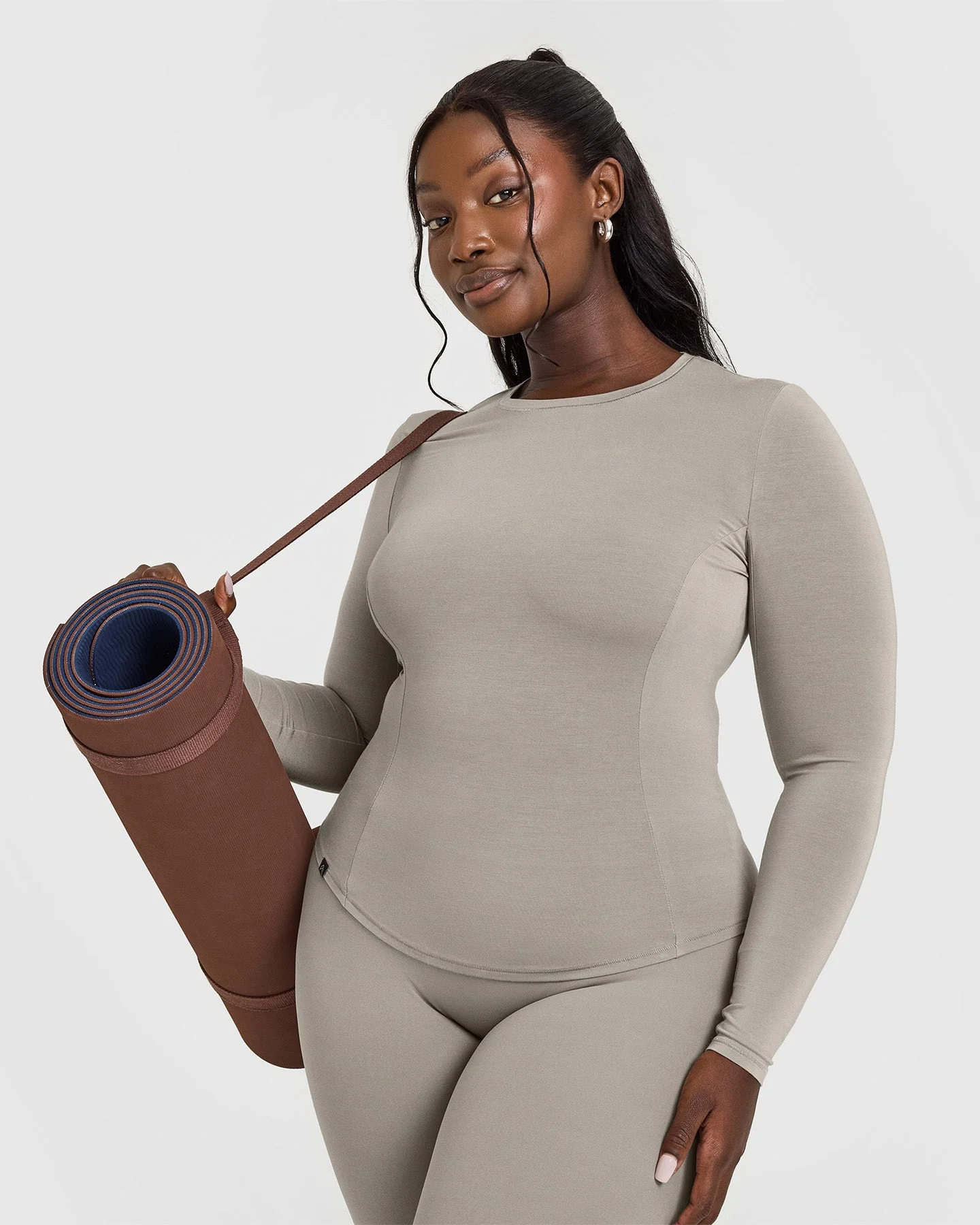 Mellow™ Soft Long Sleeve Top | Warm Sand - Image 6