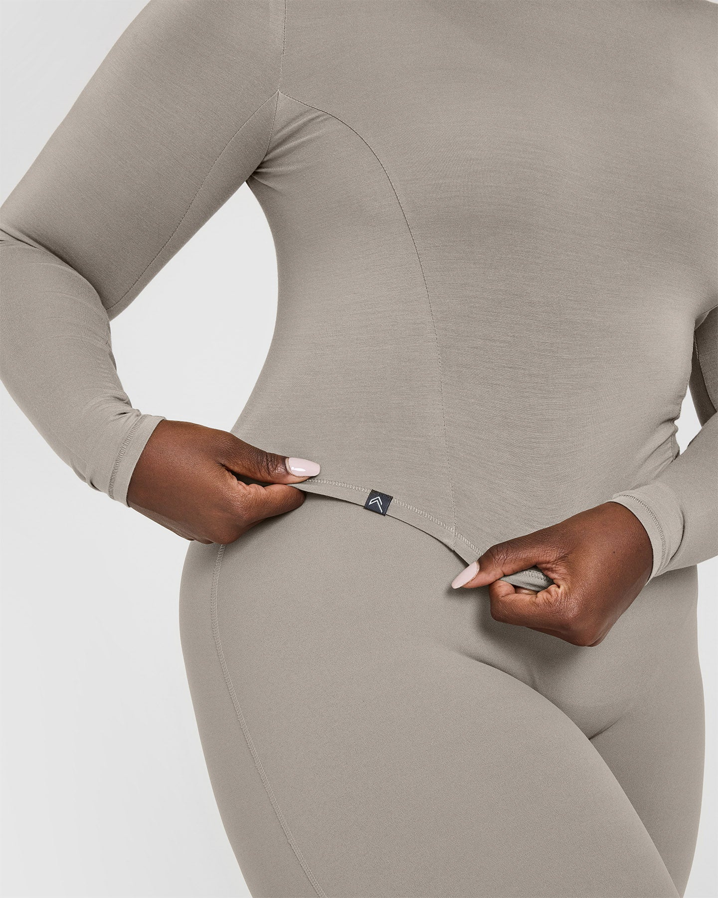 Mellow™ Soft Mid Long Sleeve Top | Warm Sand - Image 4