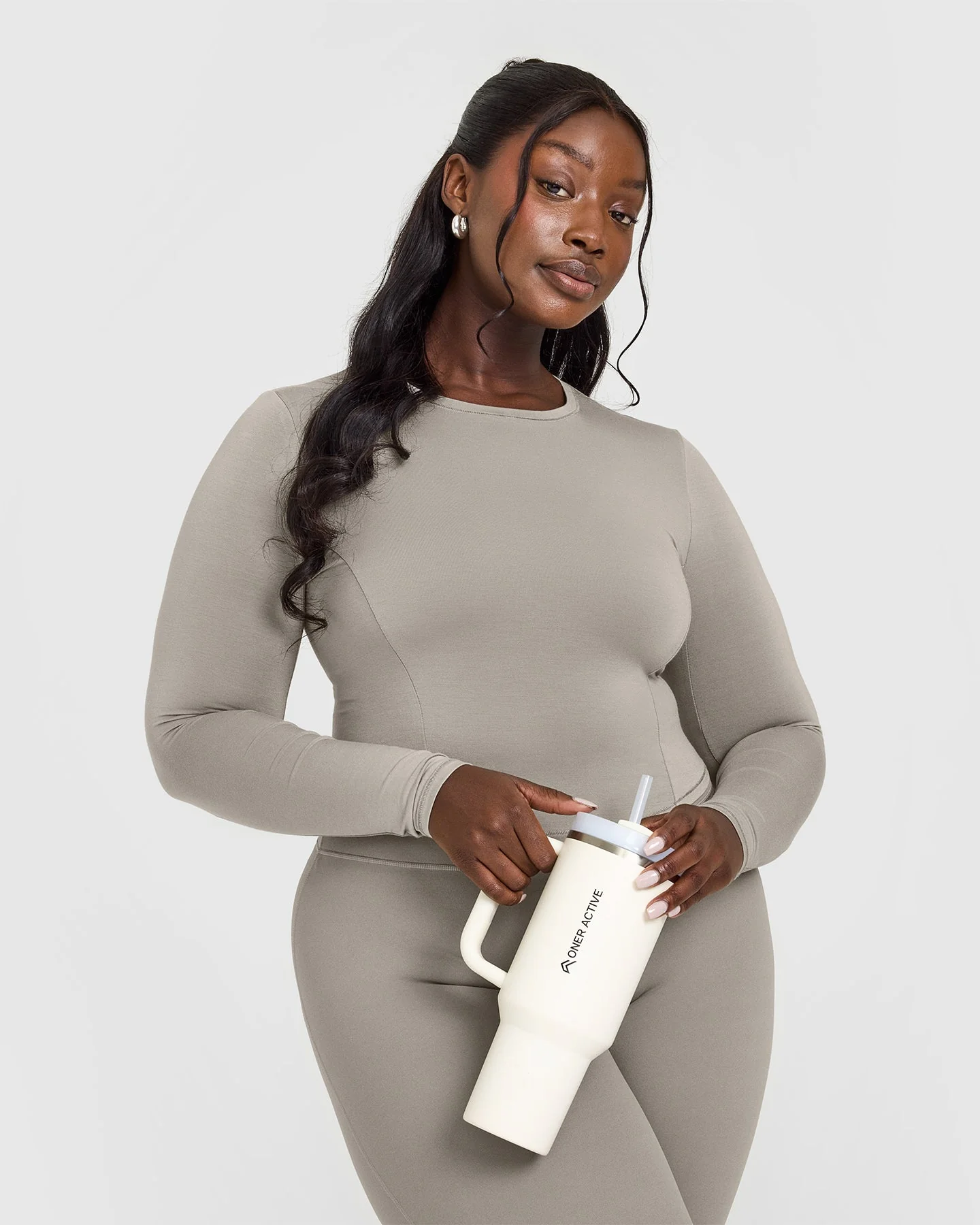Mellow™ Soft Mid Long Sleeve Top | Warm Sand - Image 6