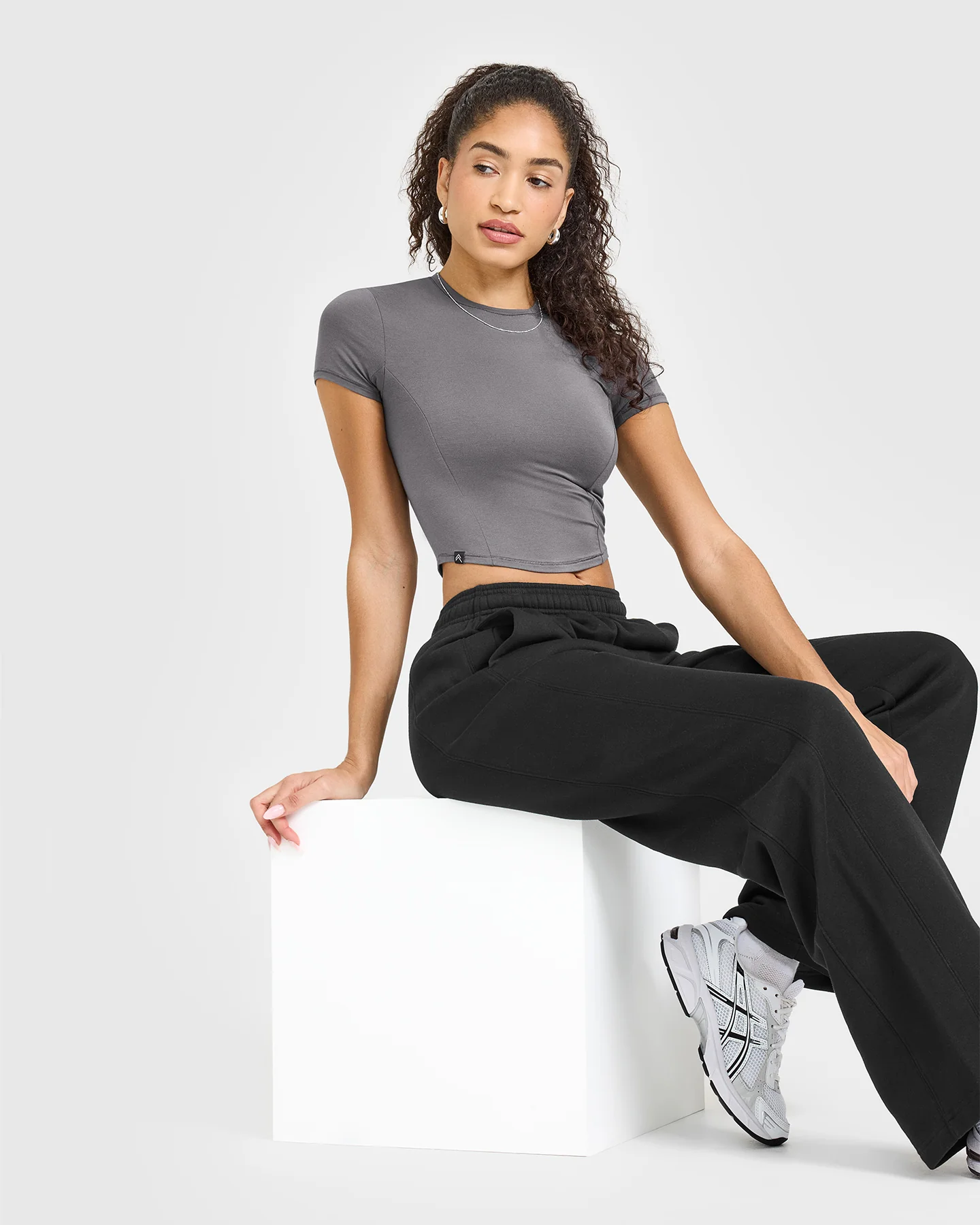 Mellow™ Soft Mid Short Sleeve T-Shirt | Ash Grey - Image 6