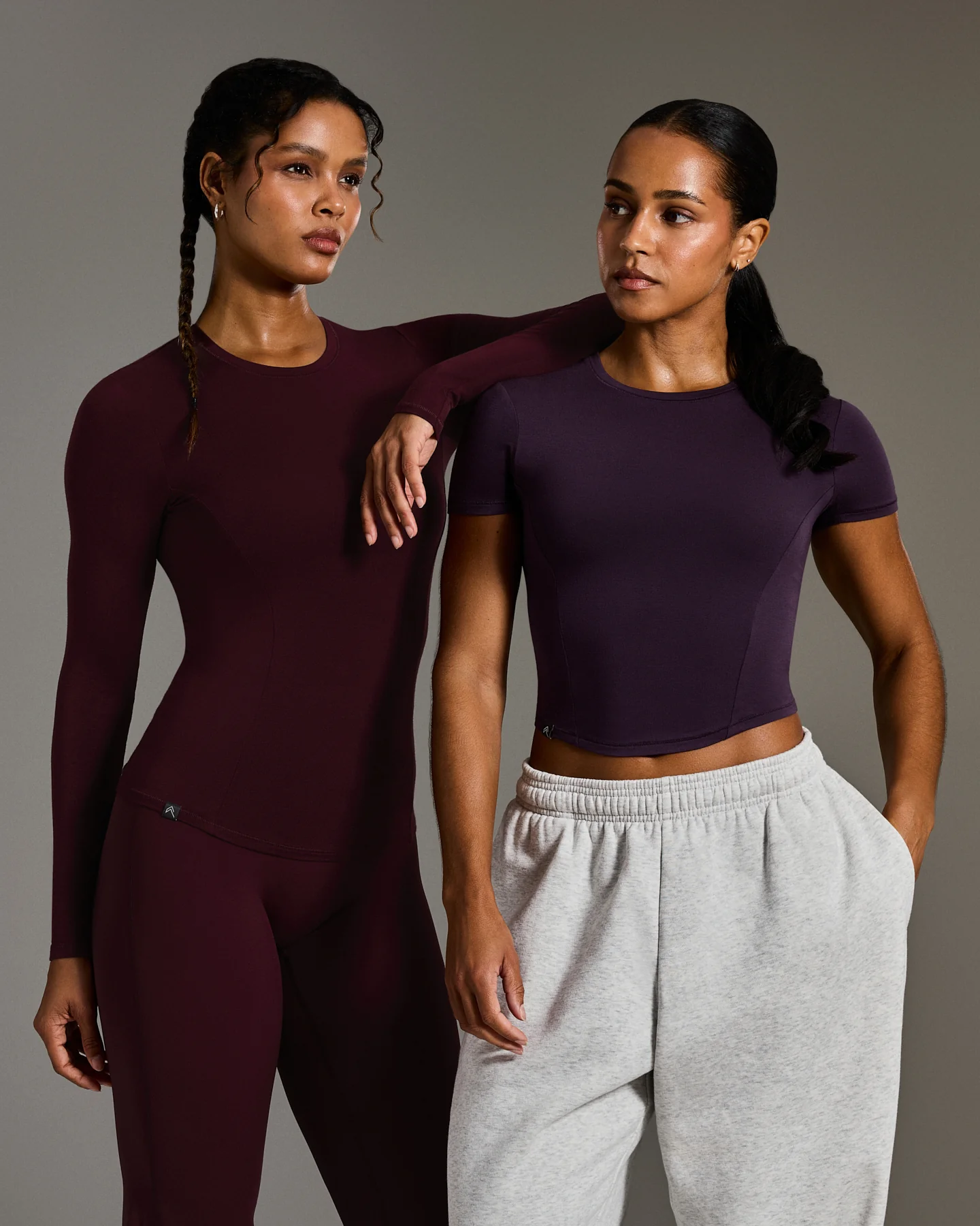 Mellow™ Soft Mid Short Sleeve T-Shirt | Blackberry Purple - Image 2