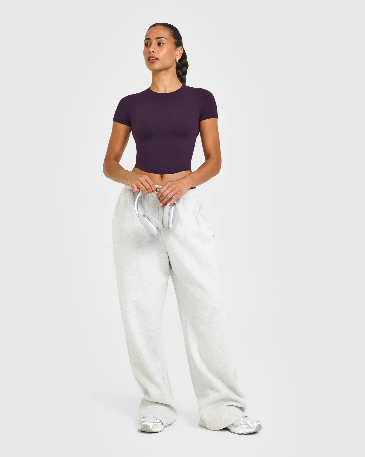Mellow™ Soft Mid Short Sleeve T-Shirt | Blackberry Purple - Image 3