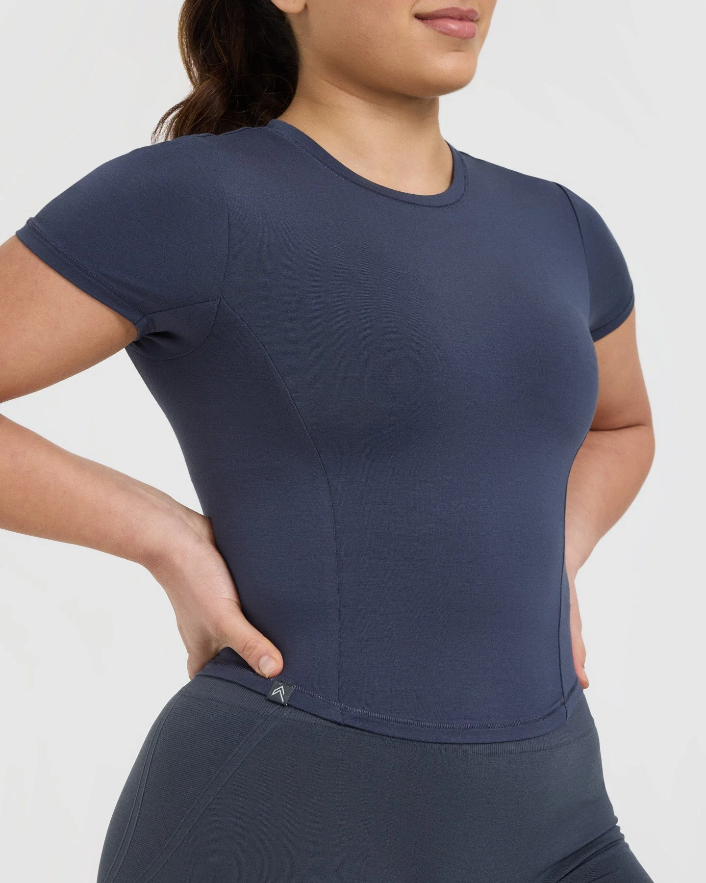 Mellow™ Soft Mid Short Sleeve T-Shirt | True Blue - Image 4