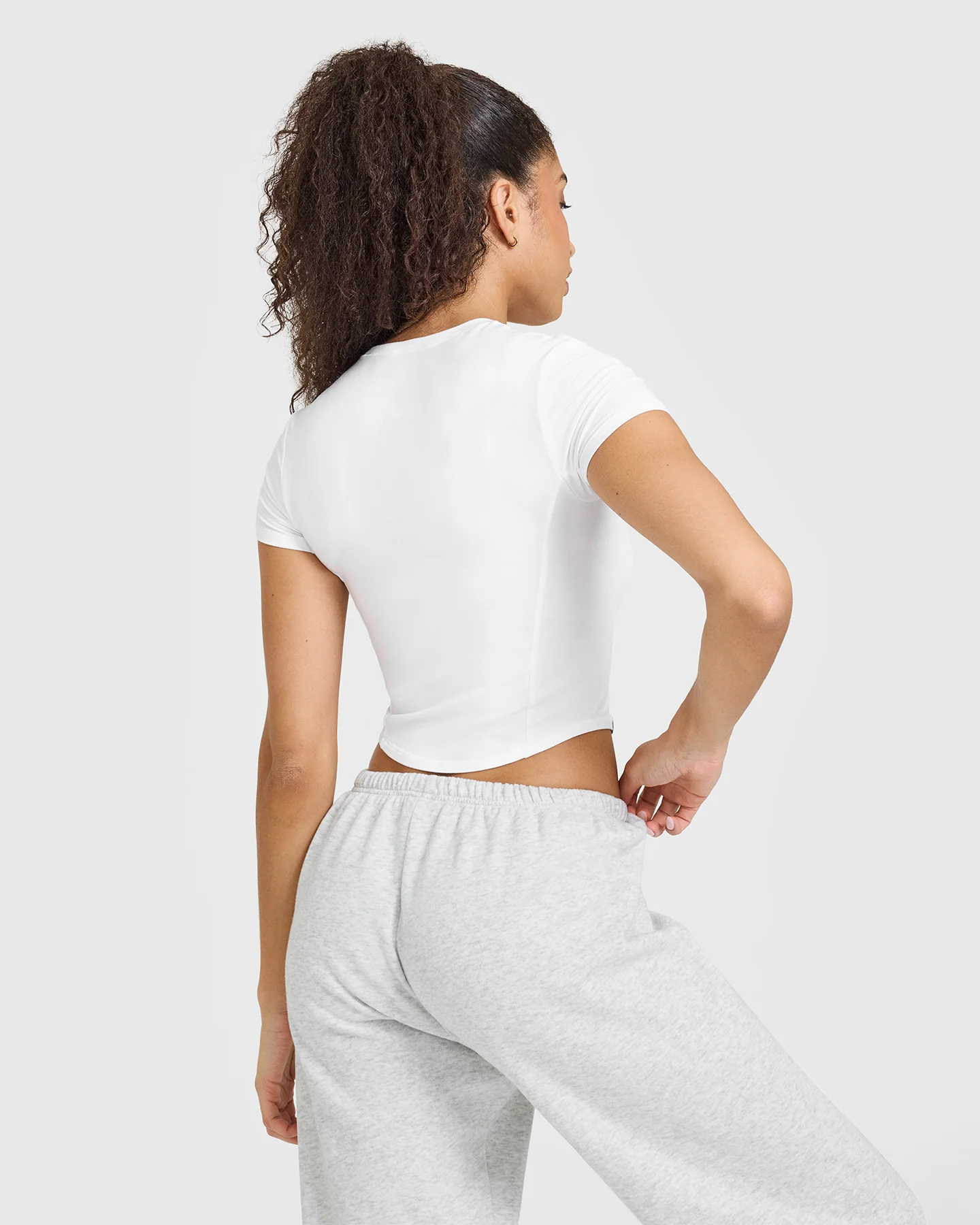 Mellow™ Soft Mid Short Sleeve T-Shirt | White - Image 2