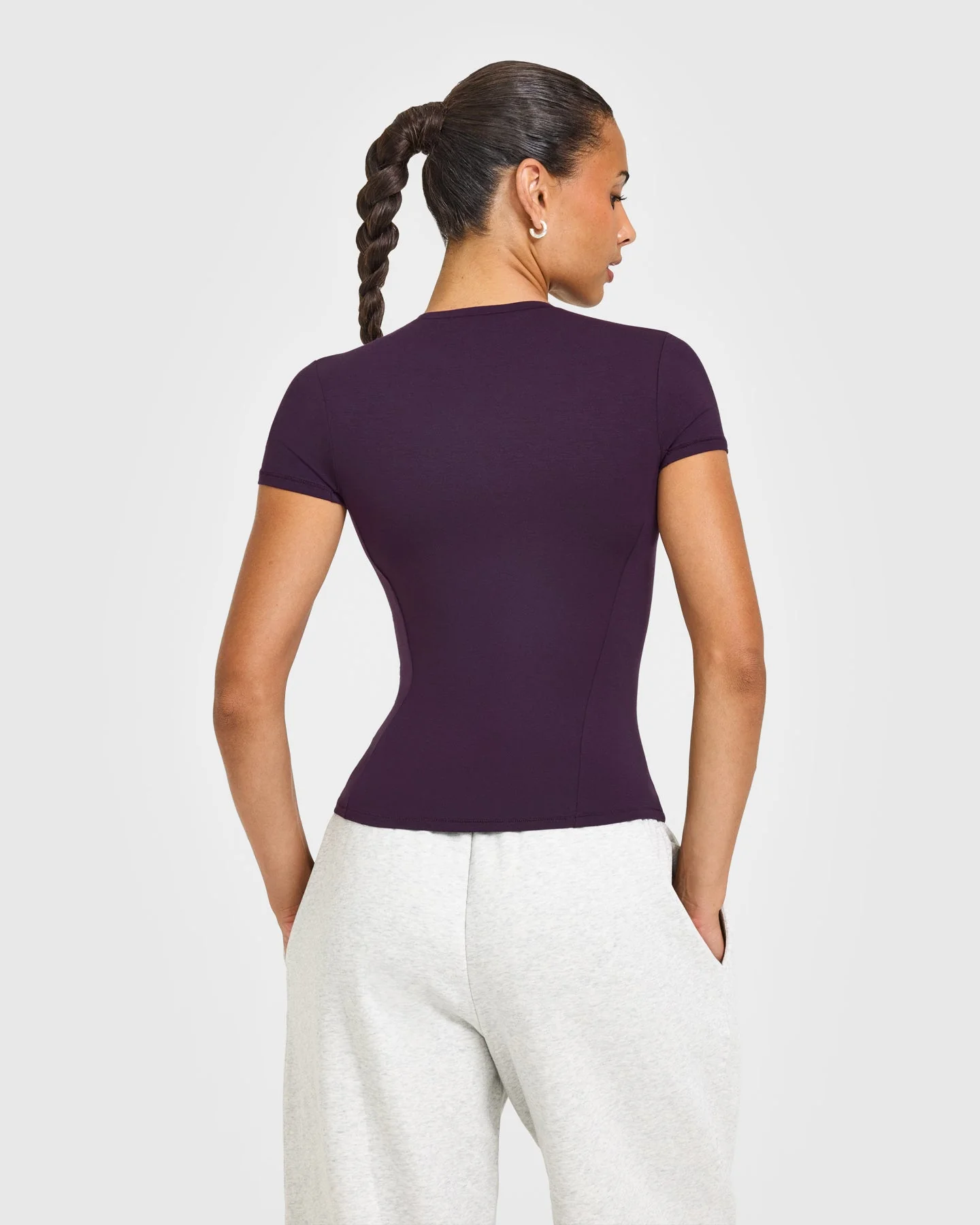 Mellow™ Soft Short Sleeve T-Shirt | Blackberry Purple - Image 5