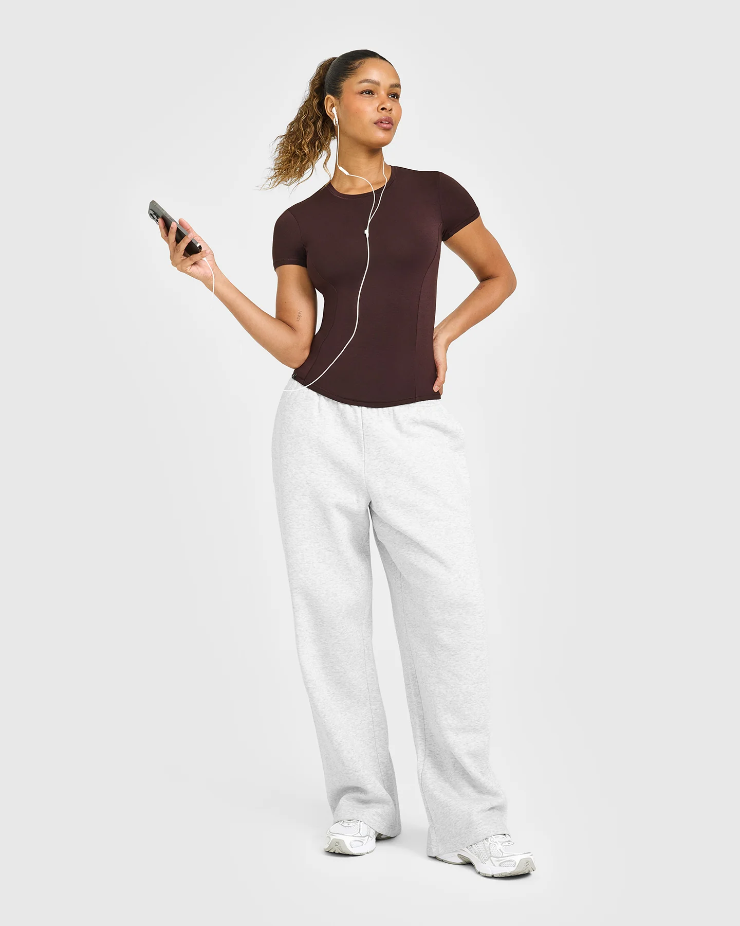 Mellow™ Soft Short Sleeve T-Shirt | Plum Brown - Image 3