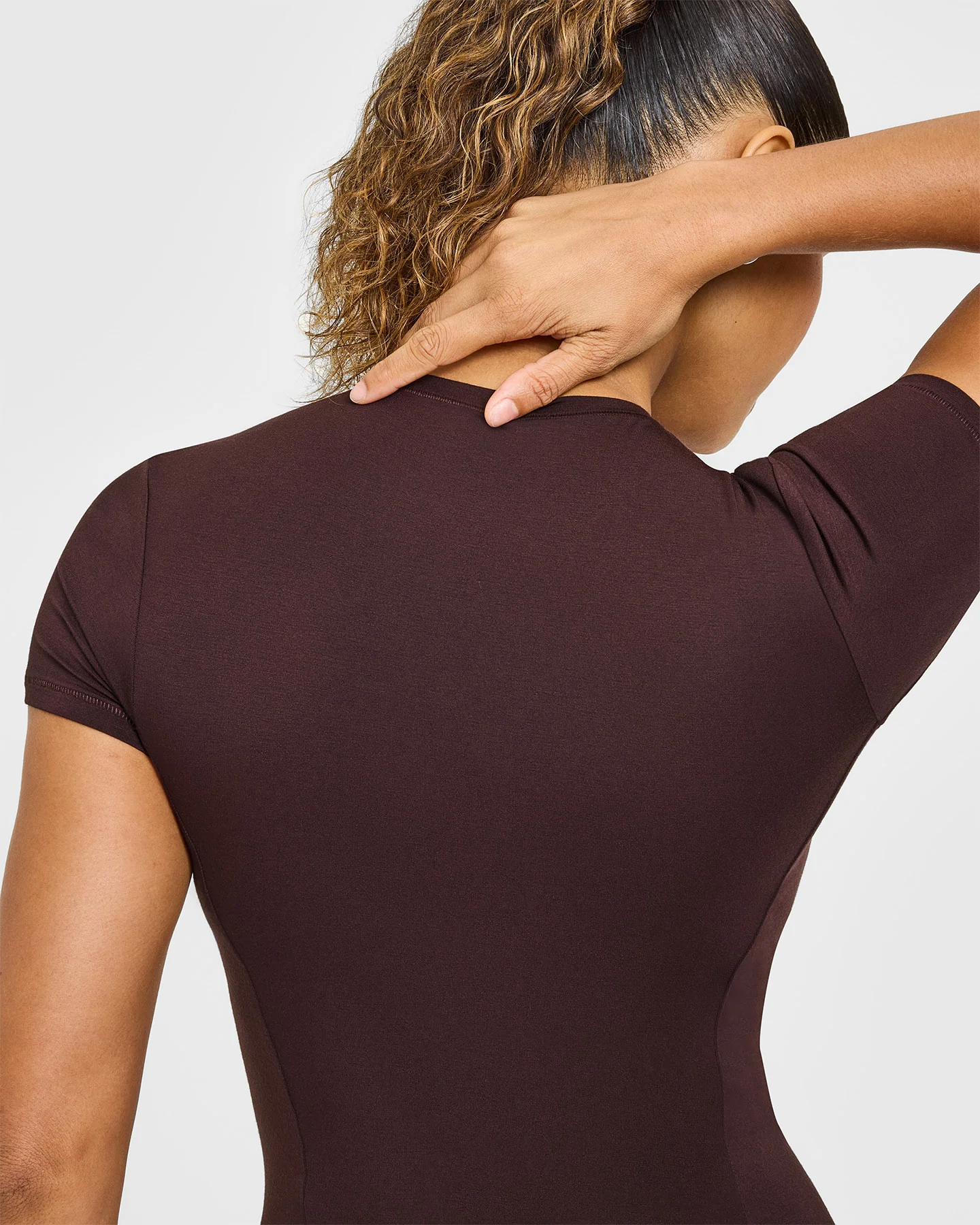 Mellow™ Soft Short Sleeve T-Shirt | Plum Brown - Image 4