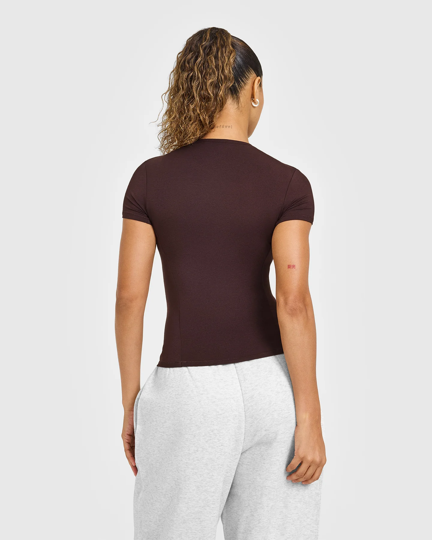 Mellow™ Soft Short Sleeve T-Shirt | Plum Brown - Image 6