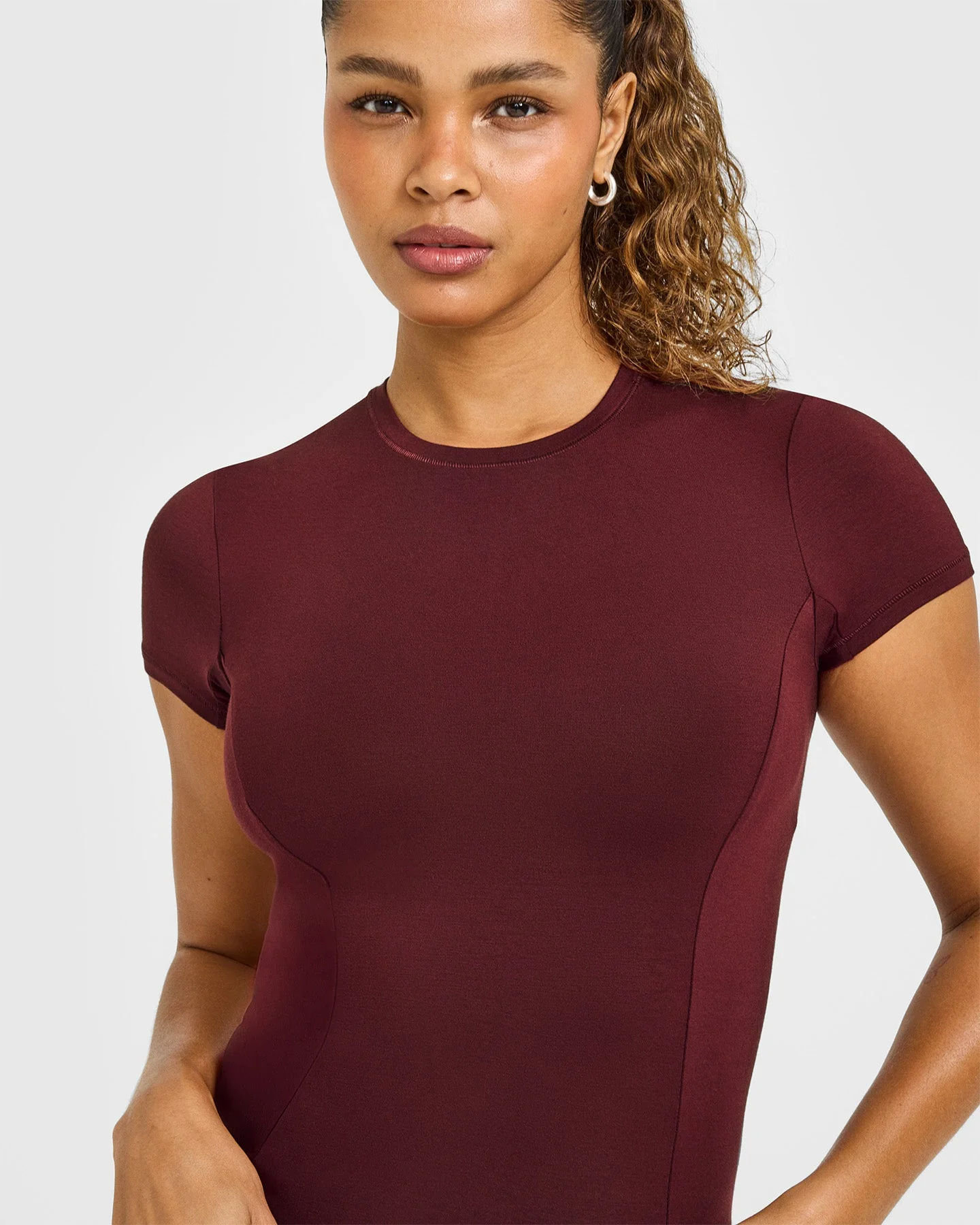 Mellow™ Soft Short Sleeve T-Shirt | Rosewood - Image 3