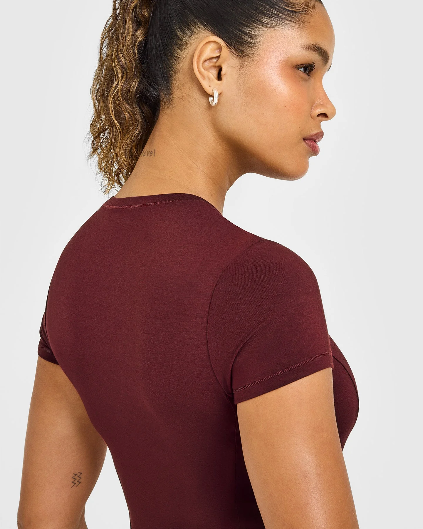Mellow™ Soft Short Sleeve T-Shirt | Rosewood - Image 5