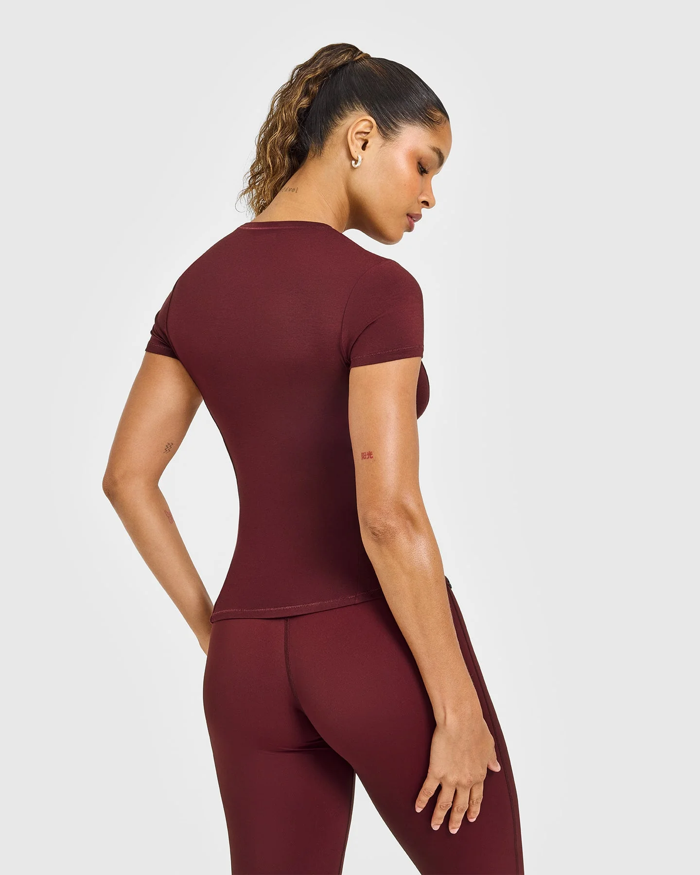 Mellow™ Soft Short Sleeve T-Shirt | Rosewood - Image 6
