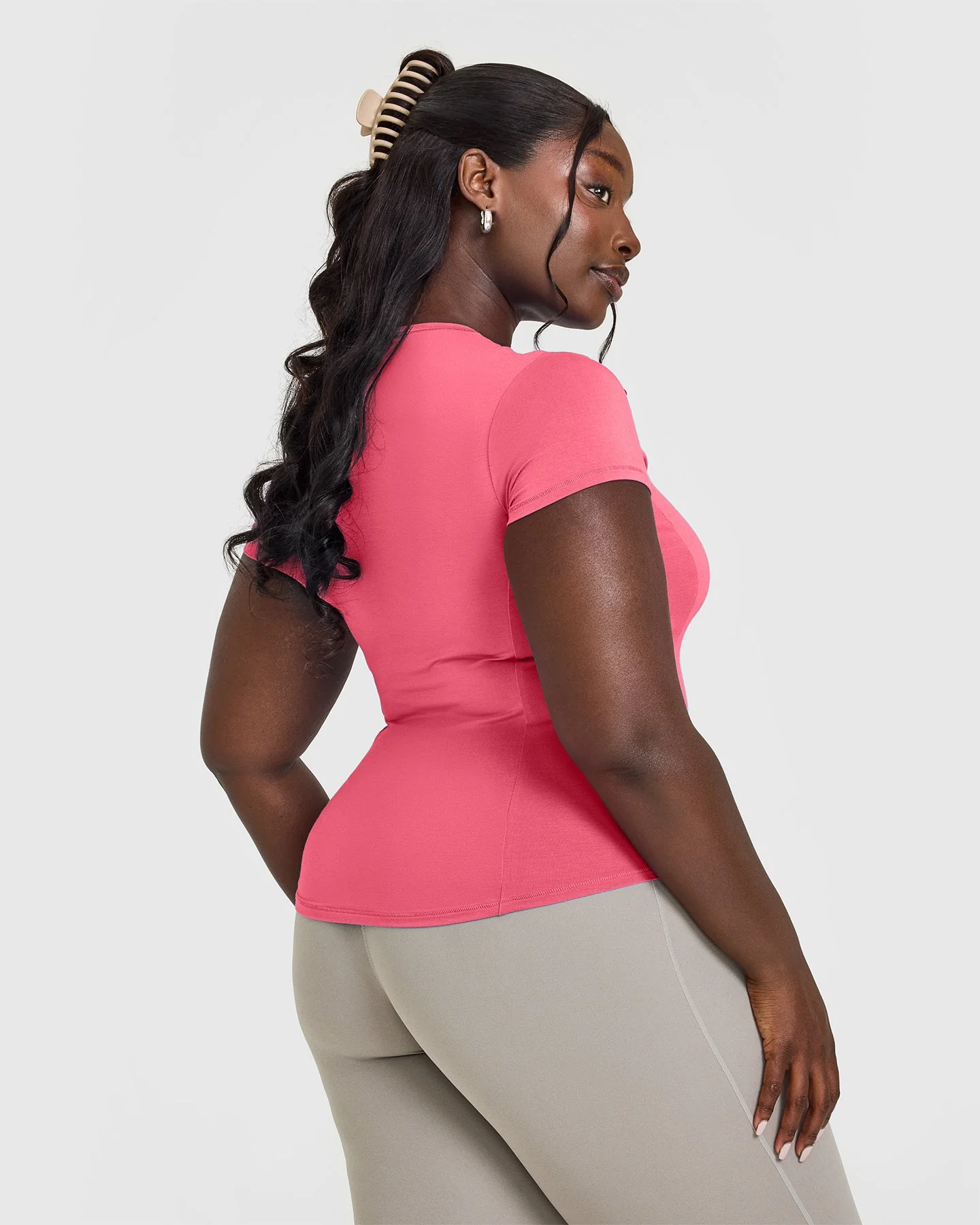 Mellow™ Soft Short Sleeve T-Shirt | Velvet Pink - Image 2