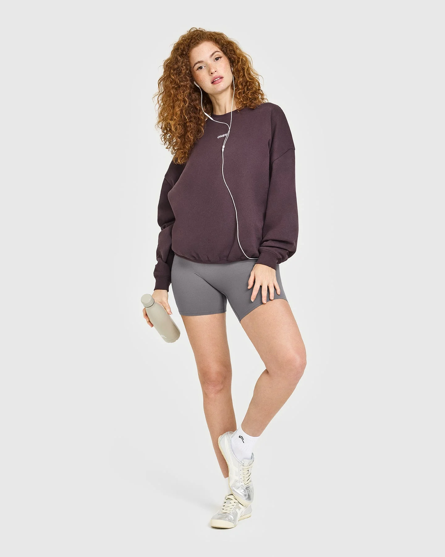 Mid Weight Sweatshirt | Umber Brown - Image 3
