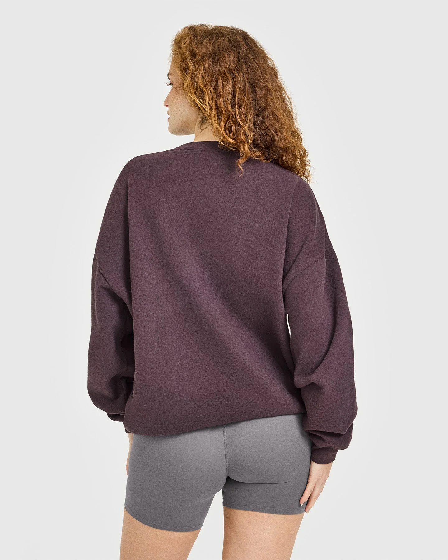 Mid Weight Sweatshirt | Umber Brown - Image 5