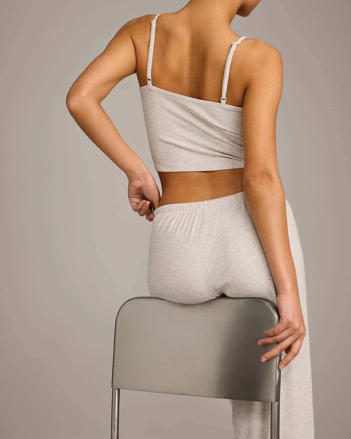 Oner At Home Night Bottoms | Oat Marl - Image 4