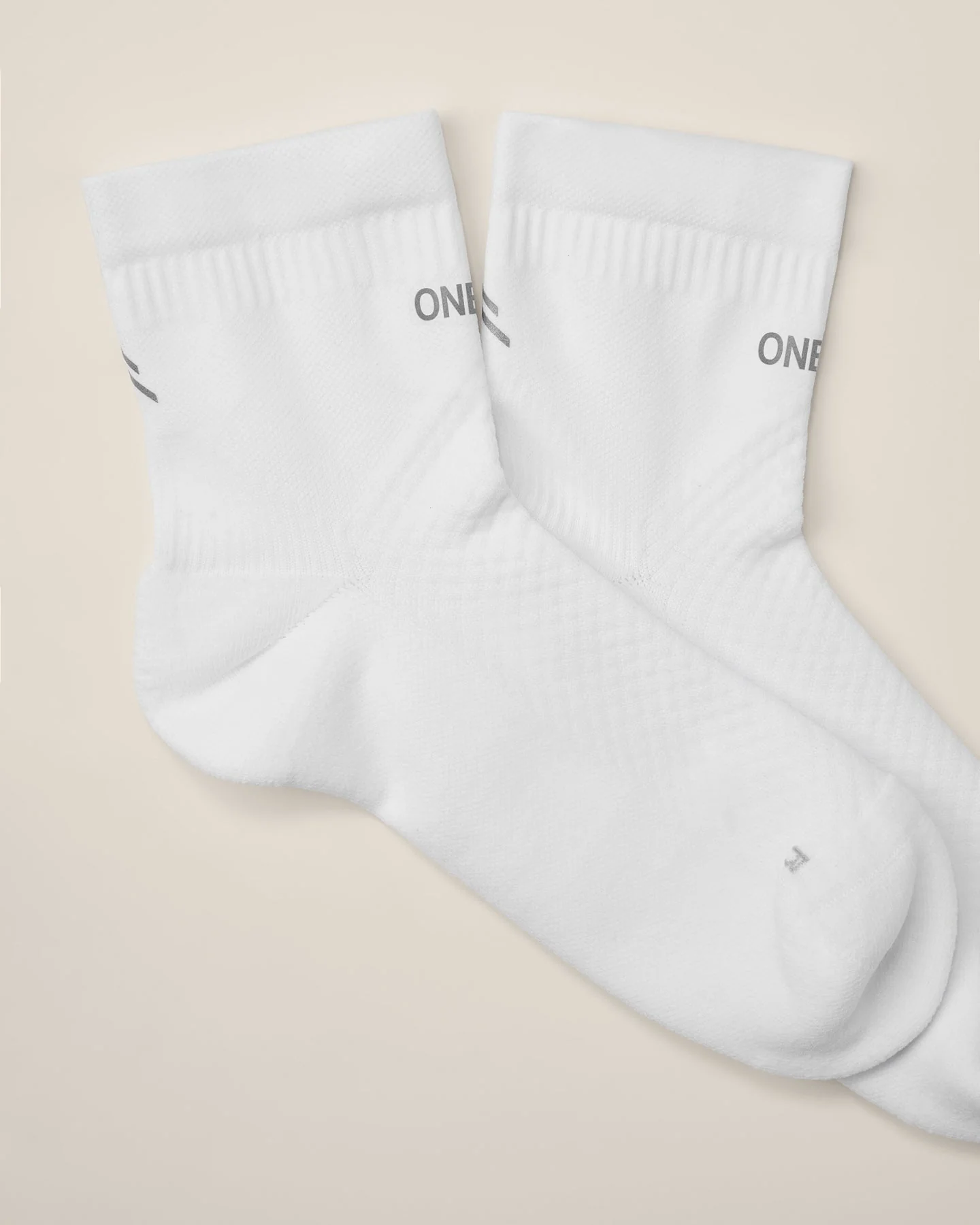 Performance Mid Crew Socks 1 Pack | White - Image 5