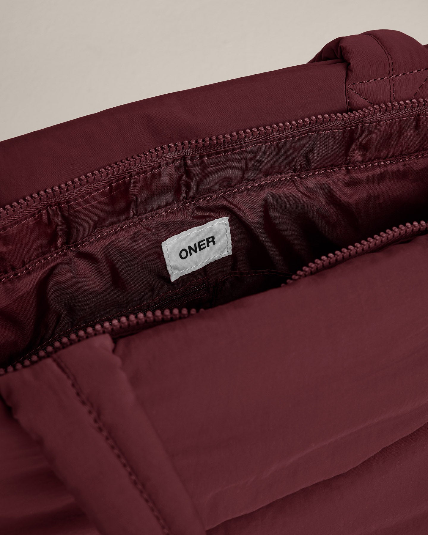 Quilted Tote Bag | Velvet Mocha - Image 6