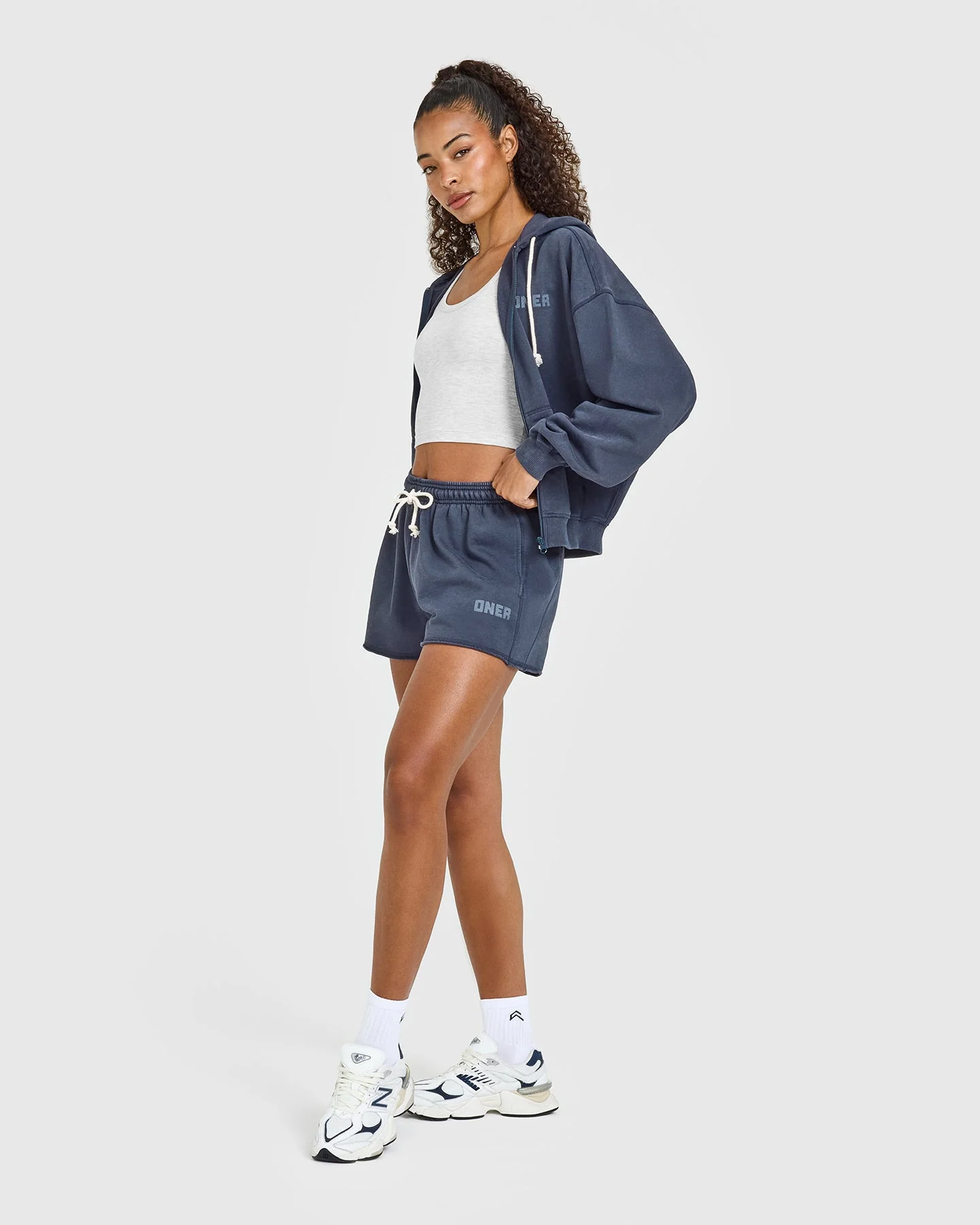 Raw Lounge Oversized Shorts | Washed True Blue - Image 3