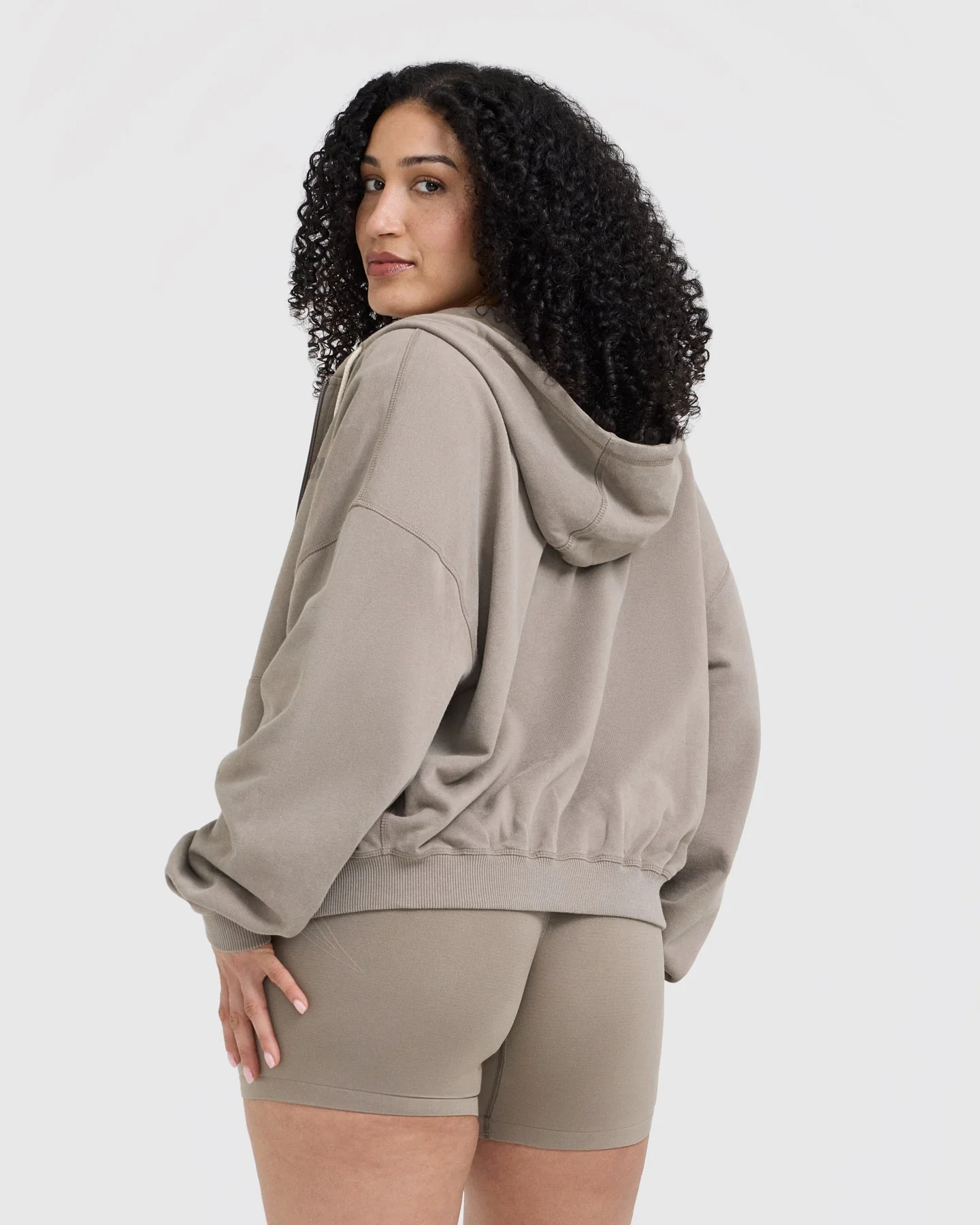 Raw Lounge Oversized Zip Hoodie | Washed Minky - Image 2