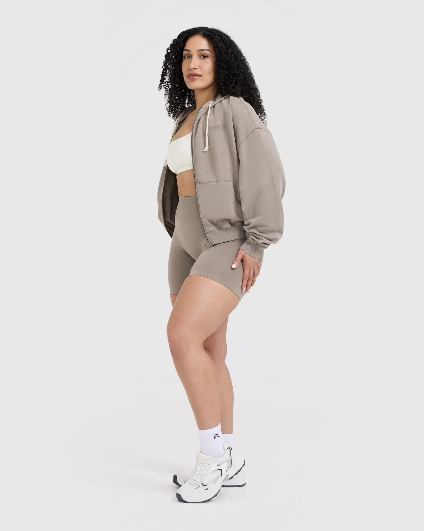 Raw Lounge Oversized Zip Hoodie | Washed Minky - Image 3