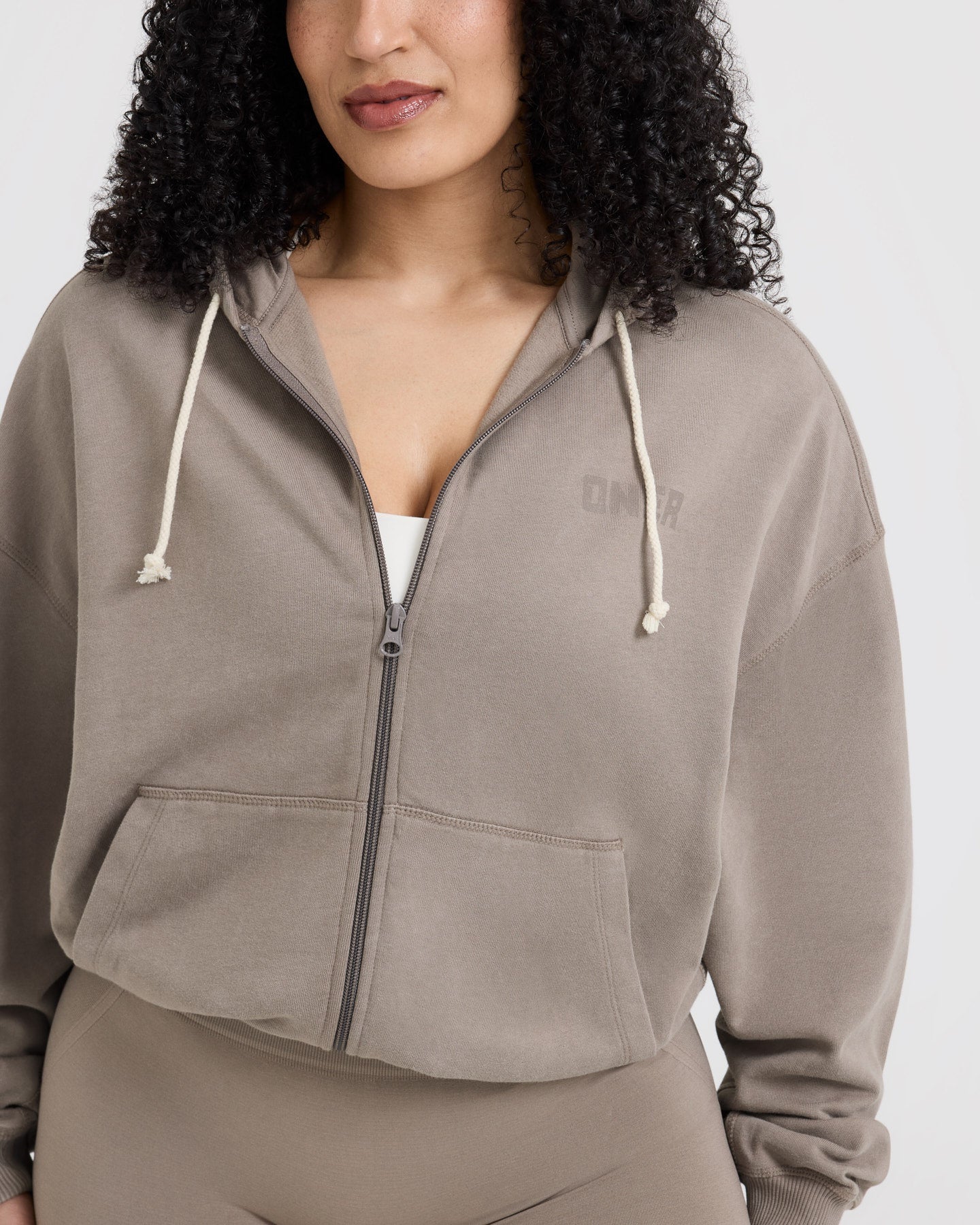 Raw Lounge Oversized Zip Hoodie | Washed Minky - Image 4