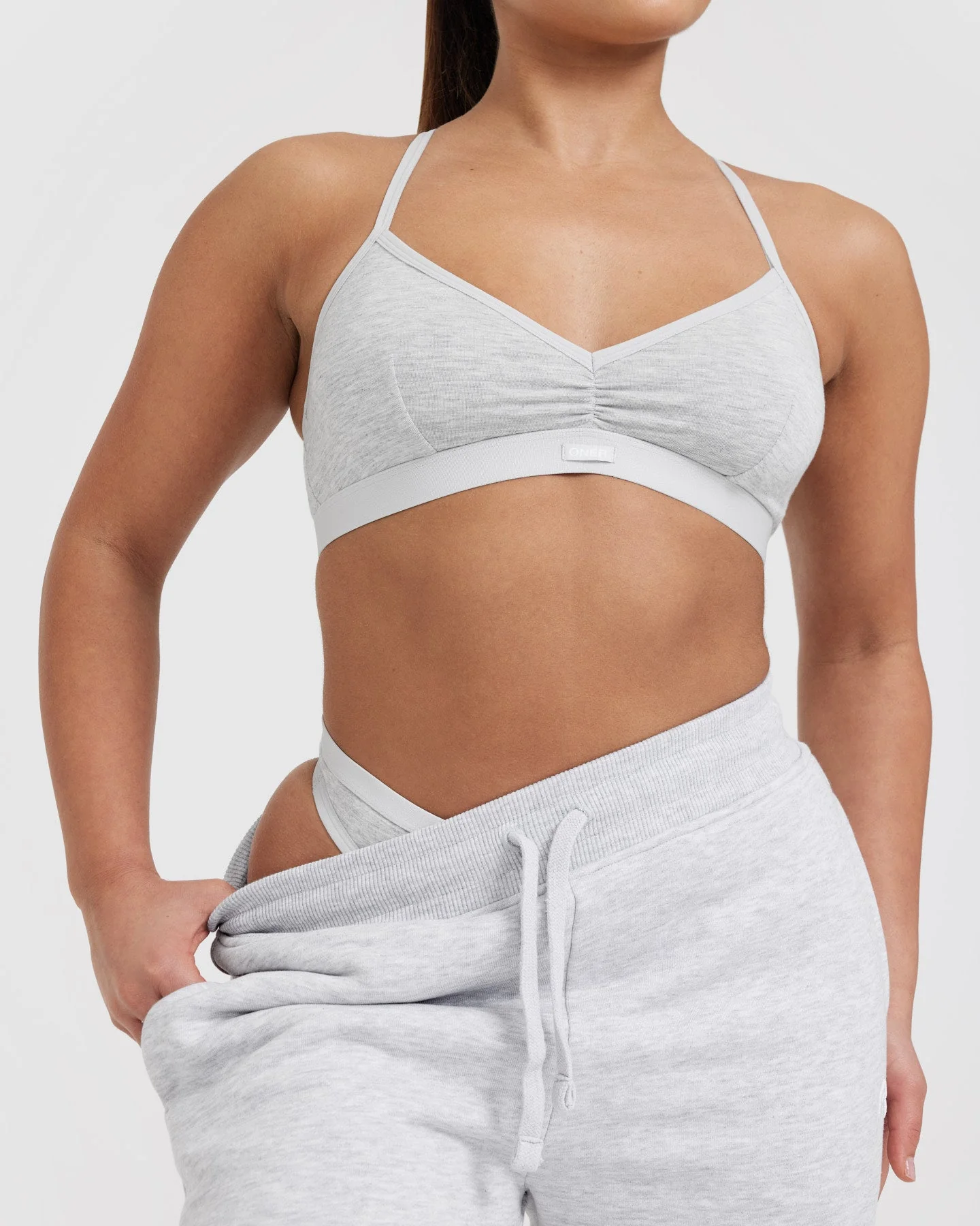 Soft Classic Bralette | Grey Marl - Image 5