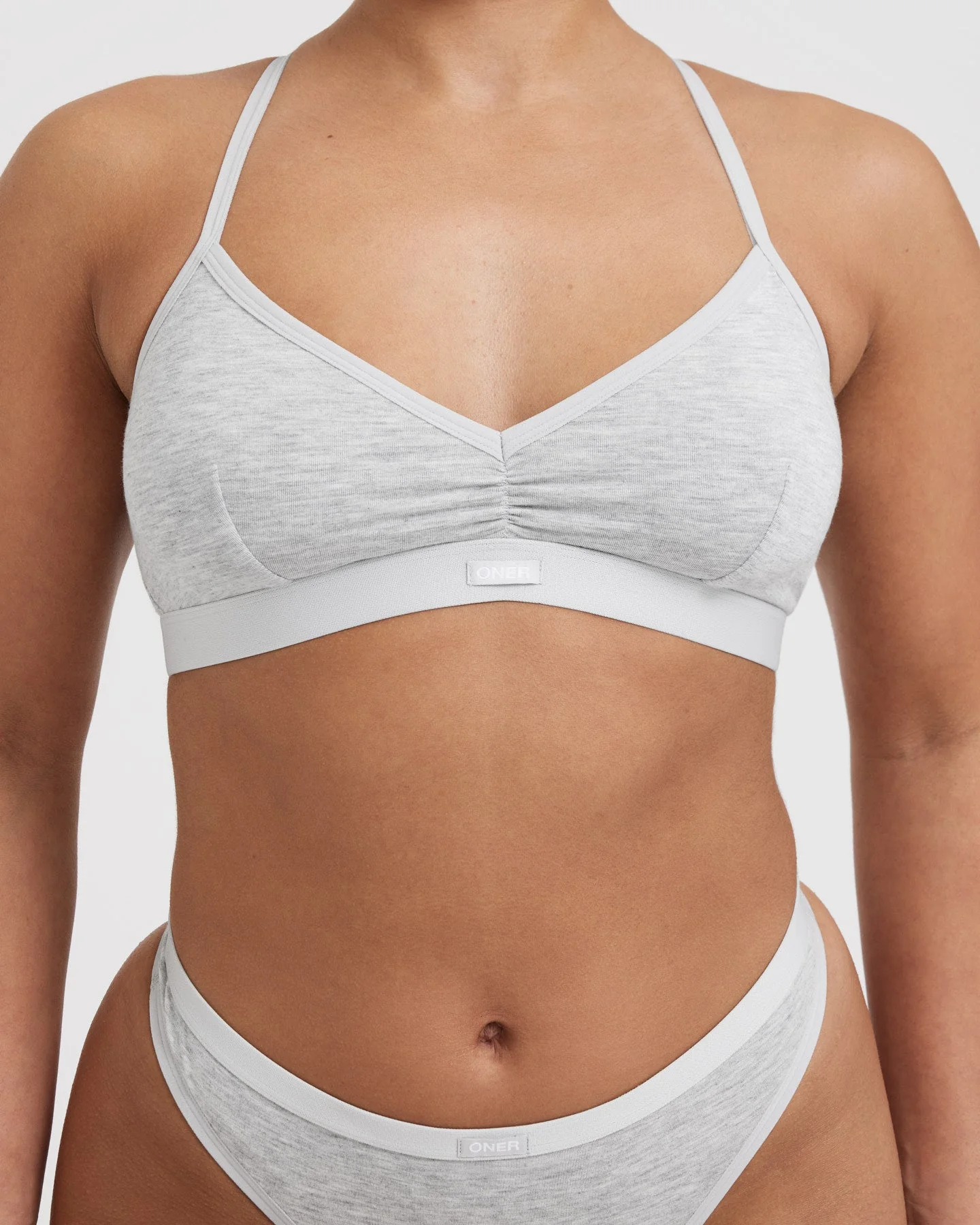 Soft Classic Bralette | Grey Marl - Image 6