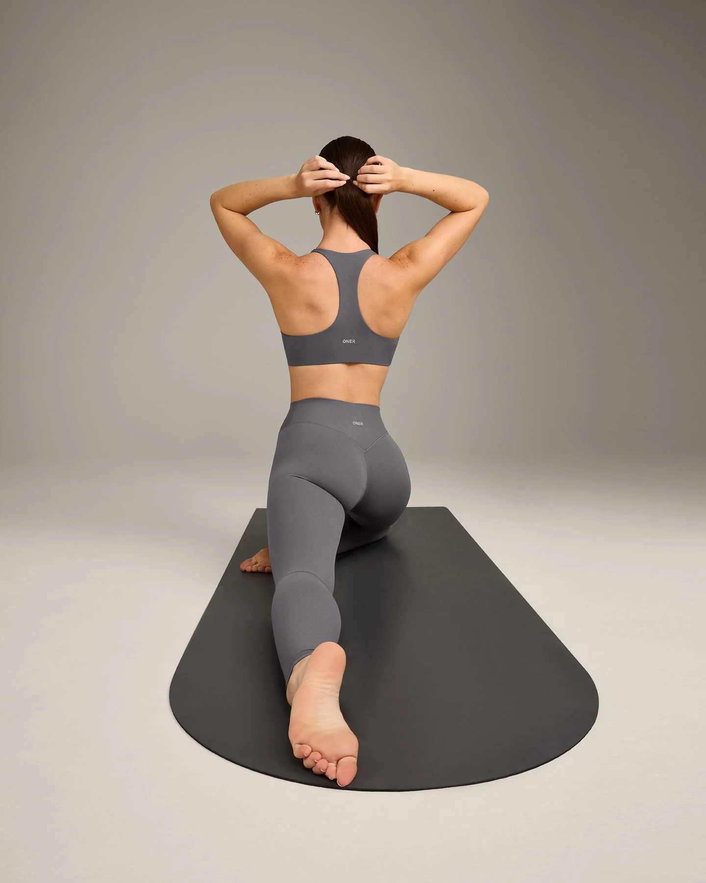 SoftMotion™ Bralette with Grey Logo | Ash Grey - Image 5