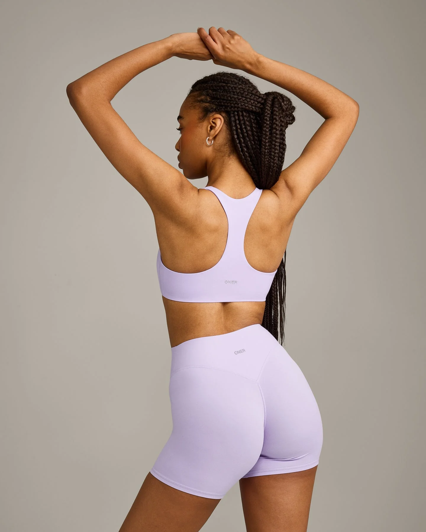 SoftMotion™ Bralette with Grey Logo | Lavender Purple - Image 6