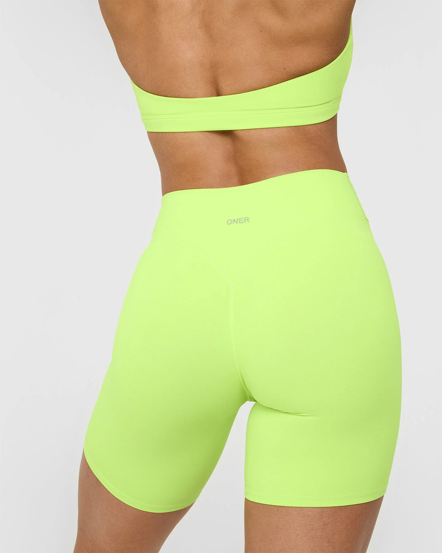 SoftMotion™ Cycling Shorts 8" | Citrus Green - Image 5