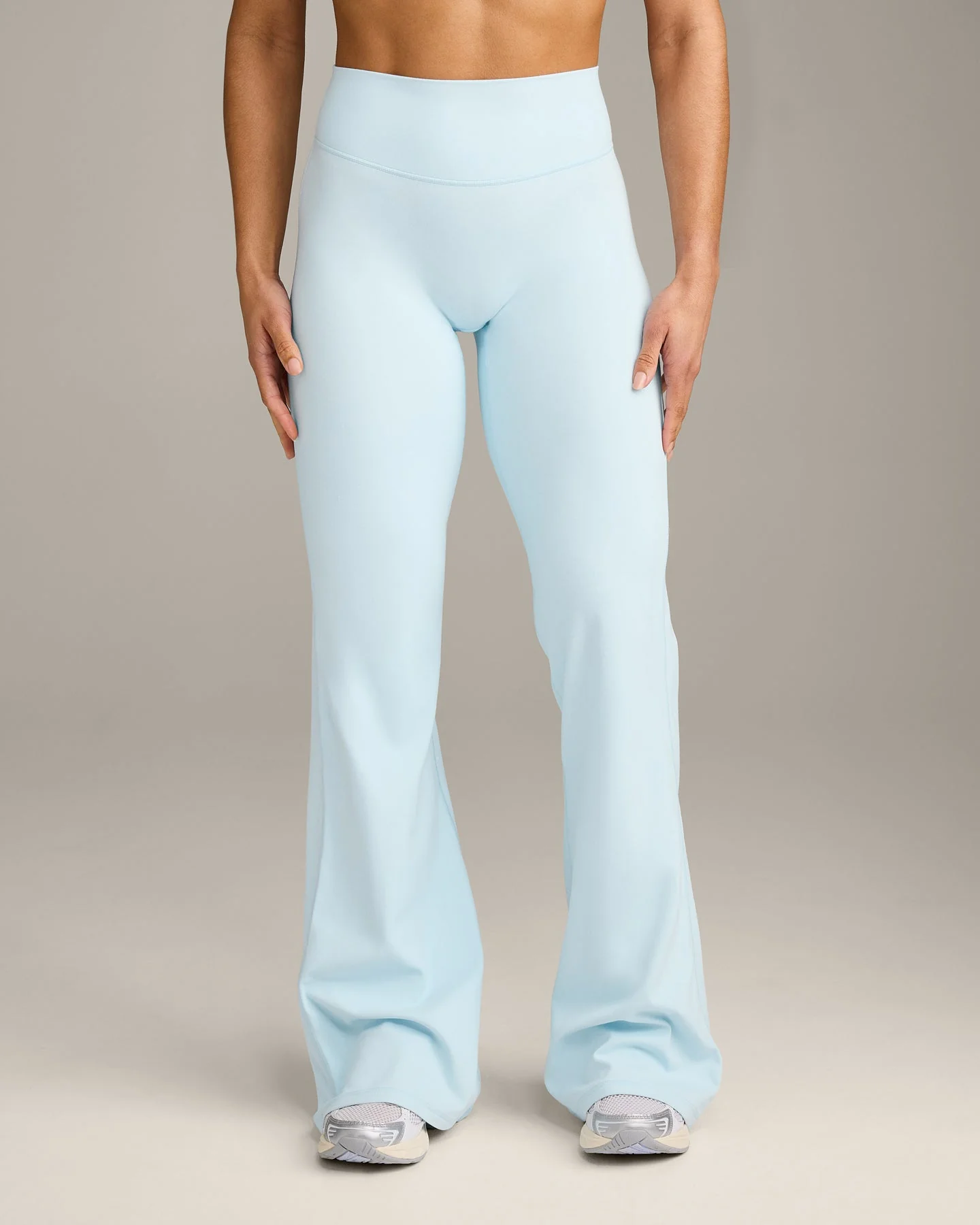 SoftMotion™ Flared Bottoms with Grey Logo | Cloud Blue - Image 6