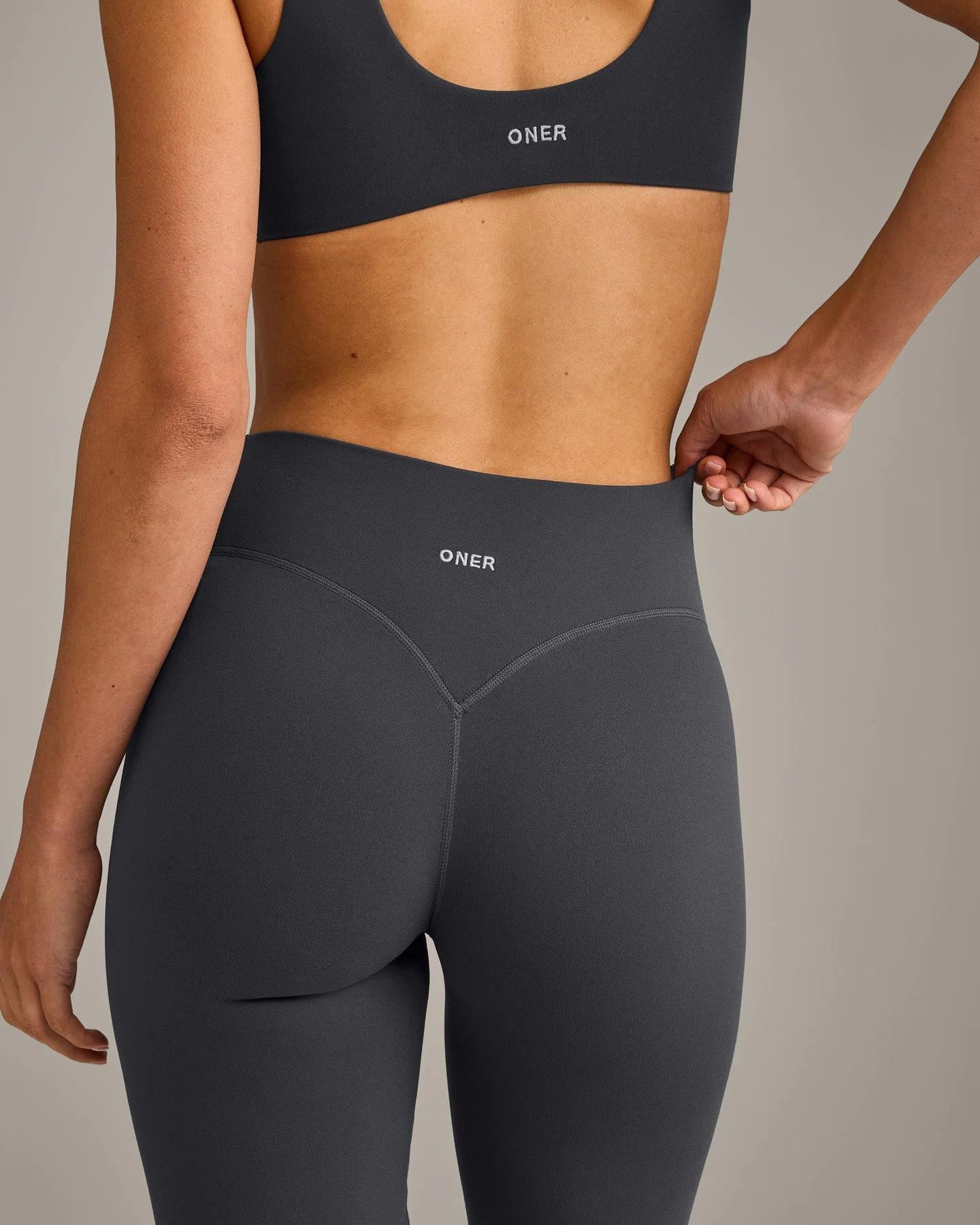 SoftMotion™ Flared Bottoms with Grey Logo | Coal - Image 4