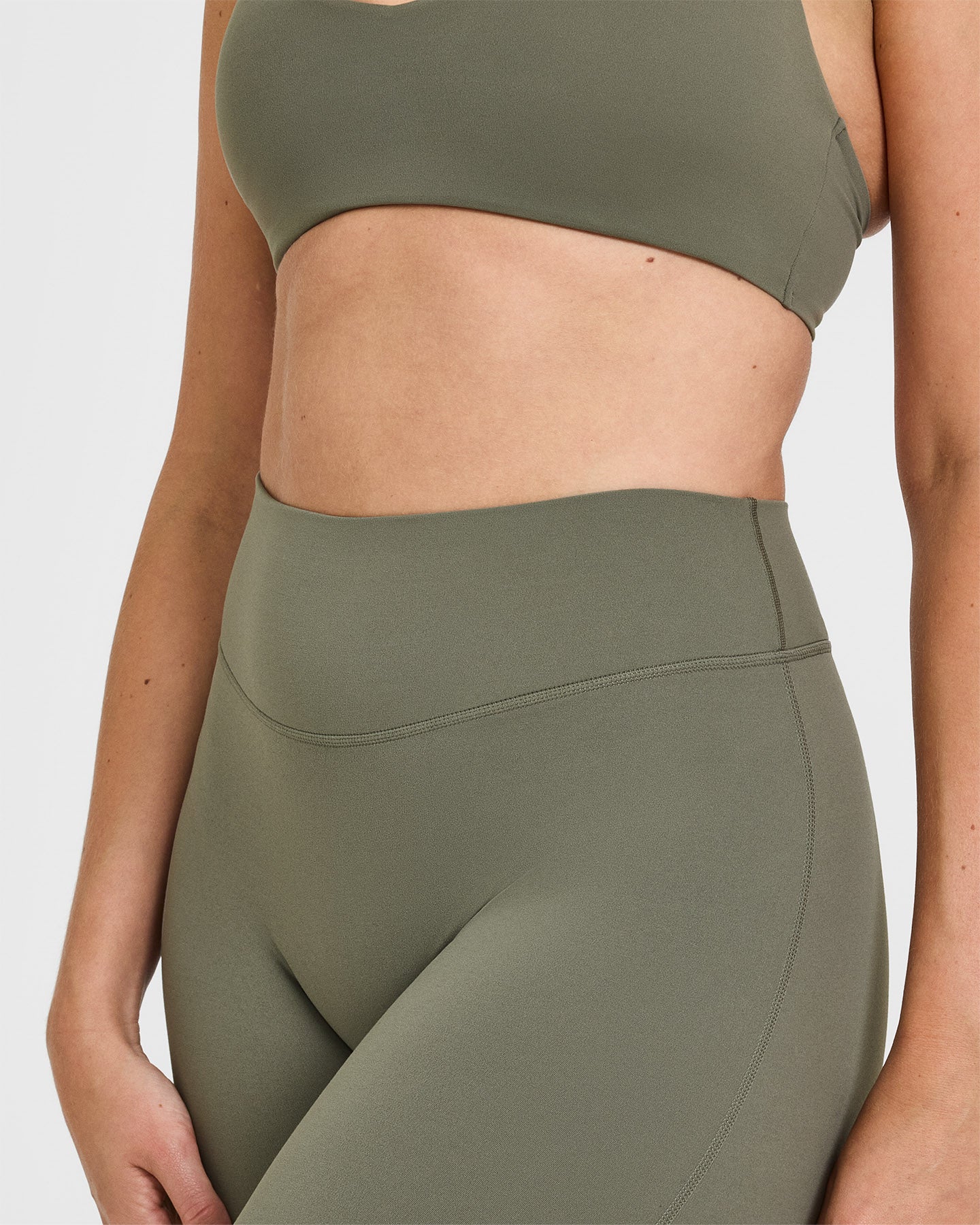 SoftMotion™ Flared Bottoms with White Logo | Alpine Green - Image 4