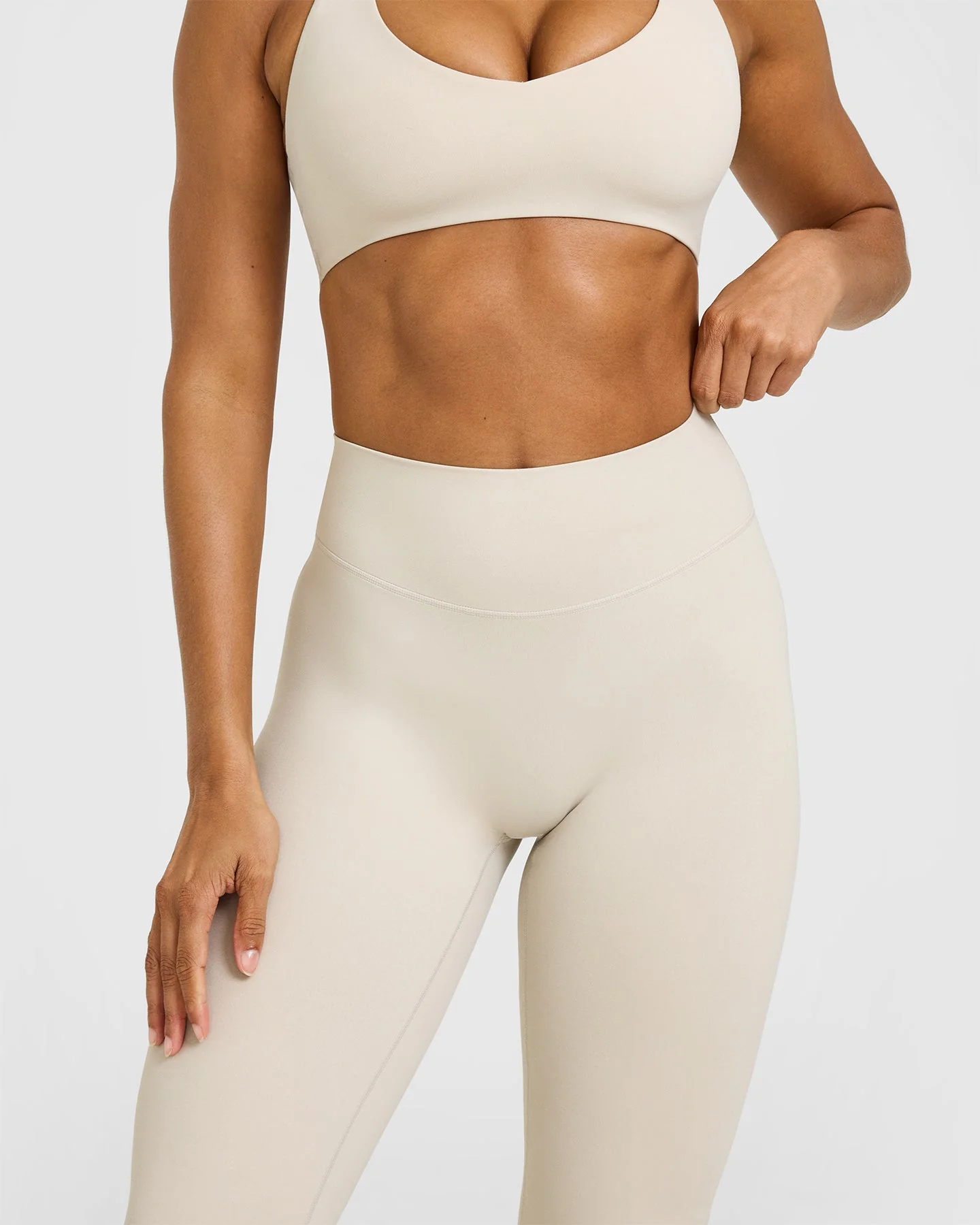 SoftMotion™ Flared Bottoms with White Logo | Sand - Image 5