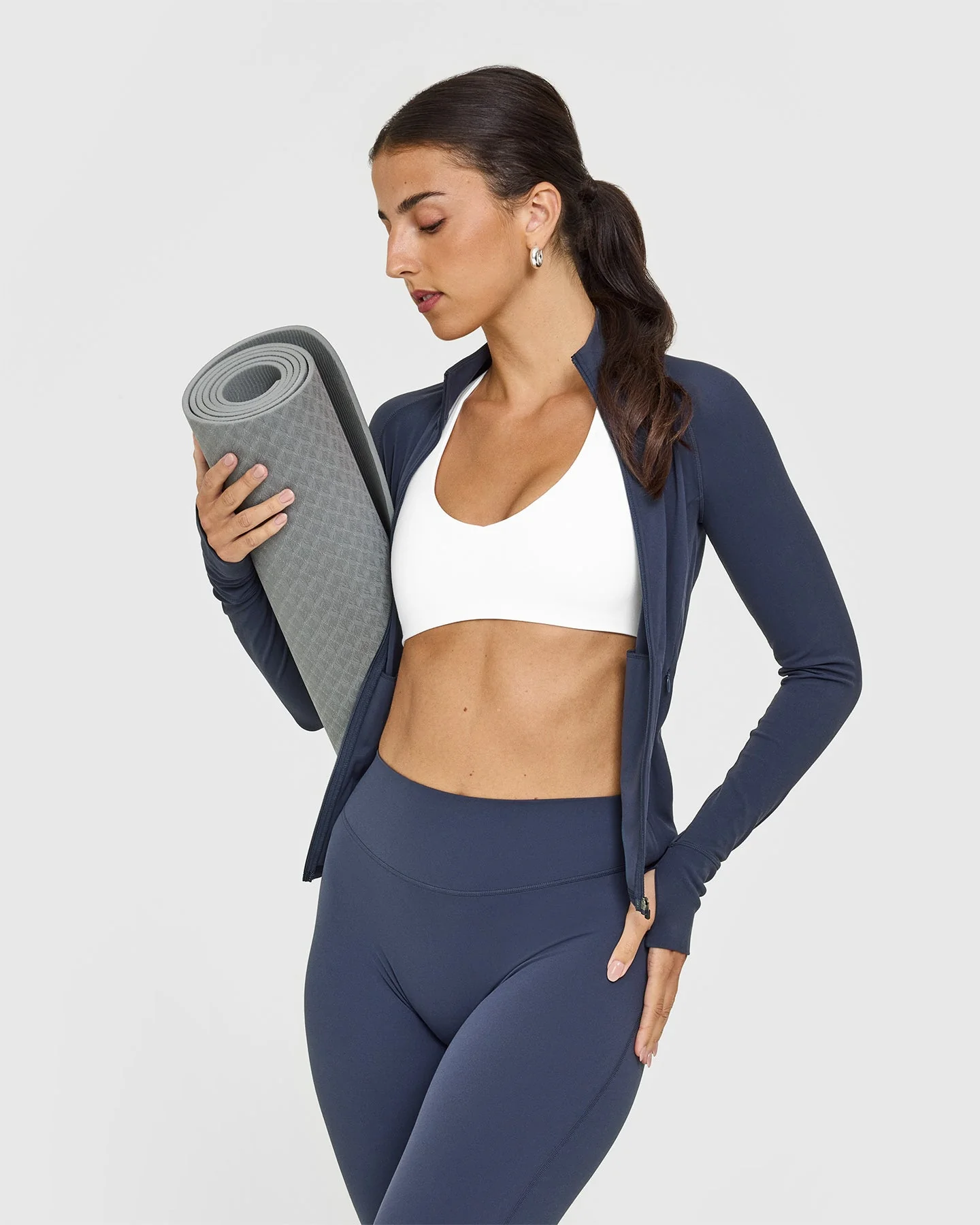 SoftMotion™ Flared Bottoms with White Logo | True Blue - Image 6
