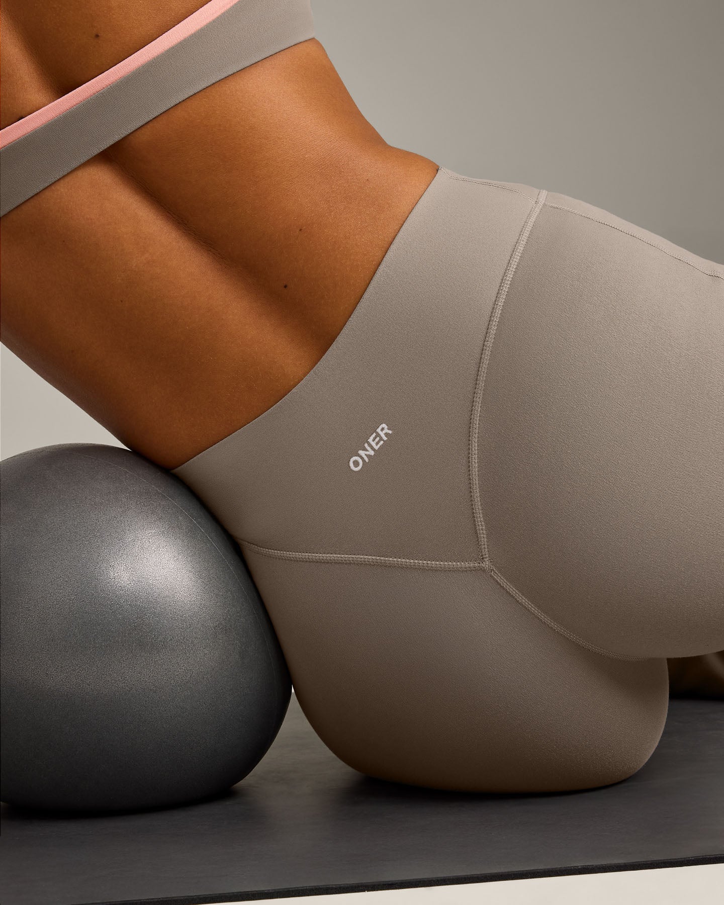 SoftMotion™ Flared Bottoms with White Logo | Warm Sand - Image 6