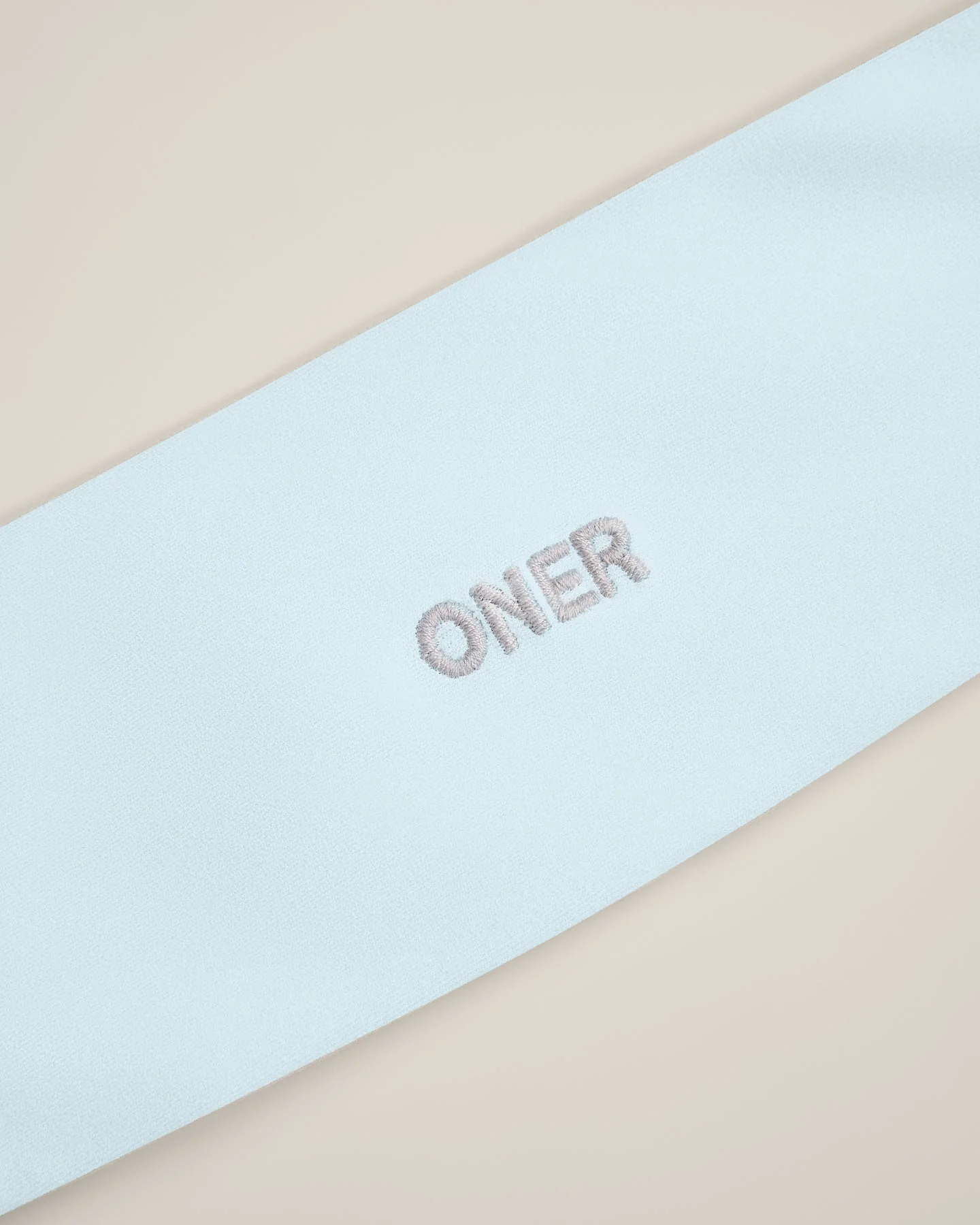 SoftMotion™ Headband with Grey Logo | Cloud Blue - Image 5