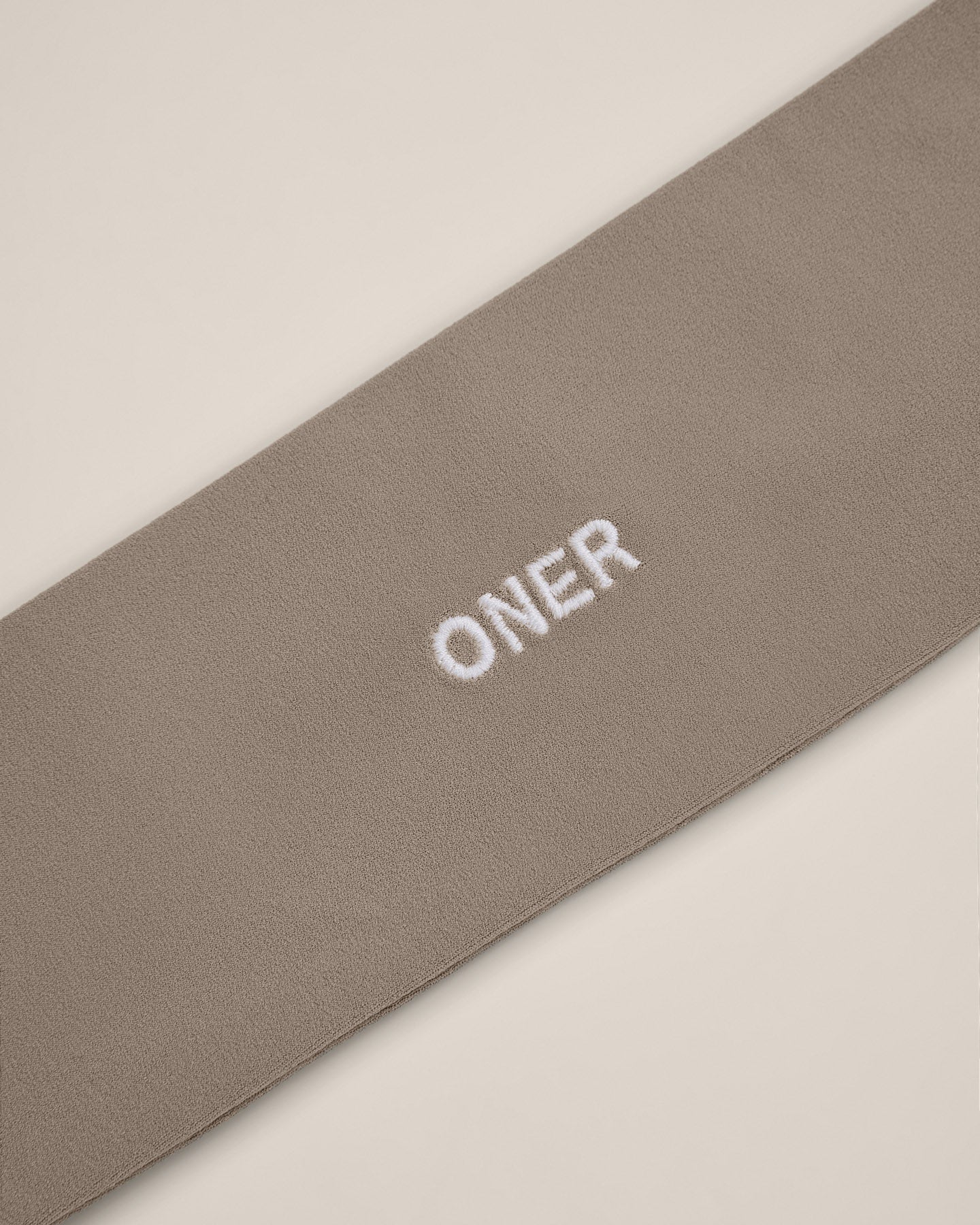 SoftMotion™ Headband with White Logo | Warm Sand - Image 5