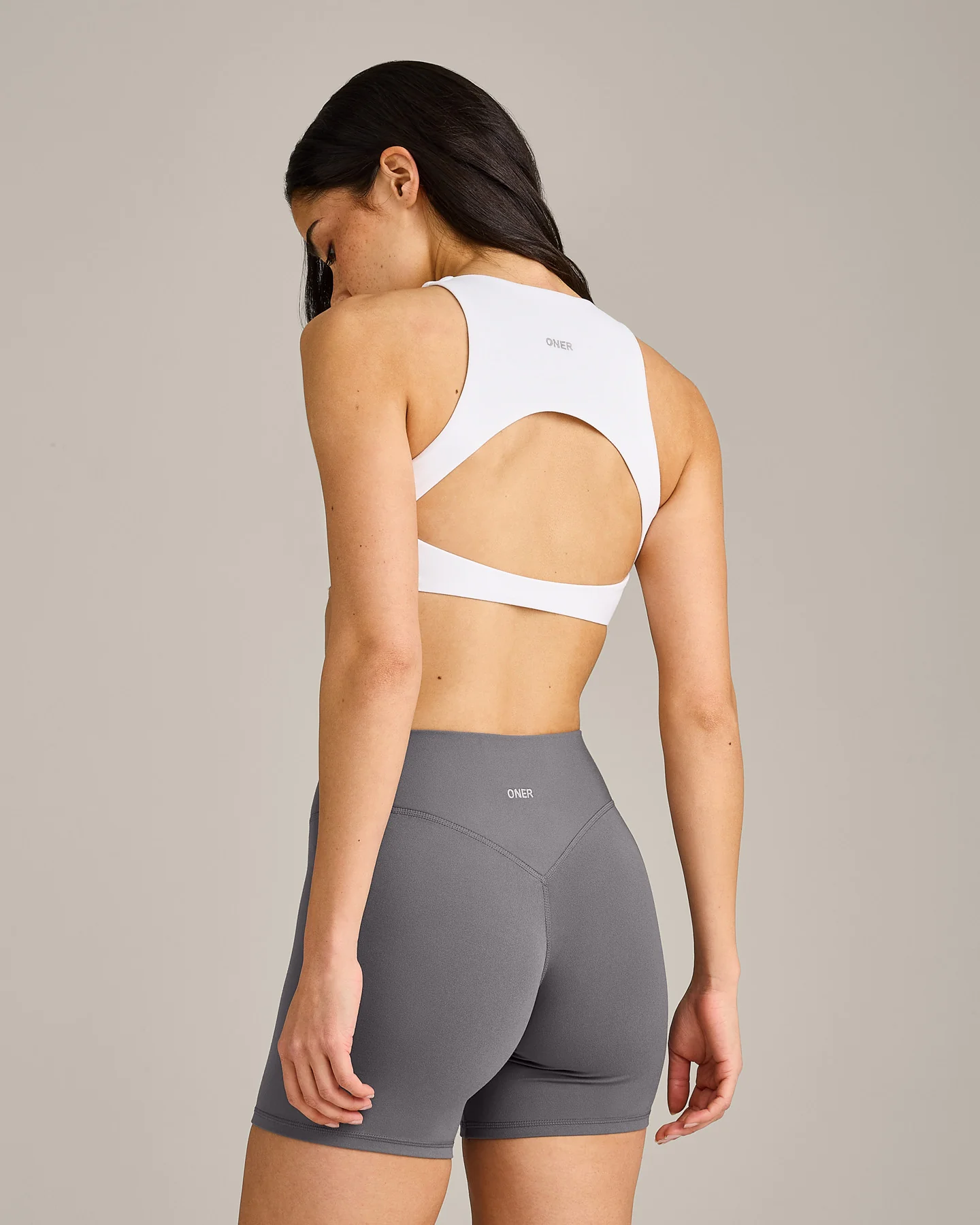 SoftMotion™ High Neck Sports Bra | White - Image 5