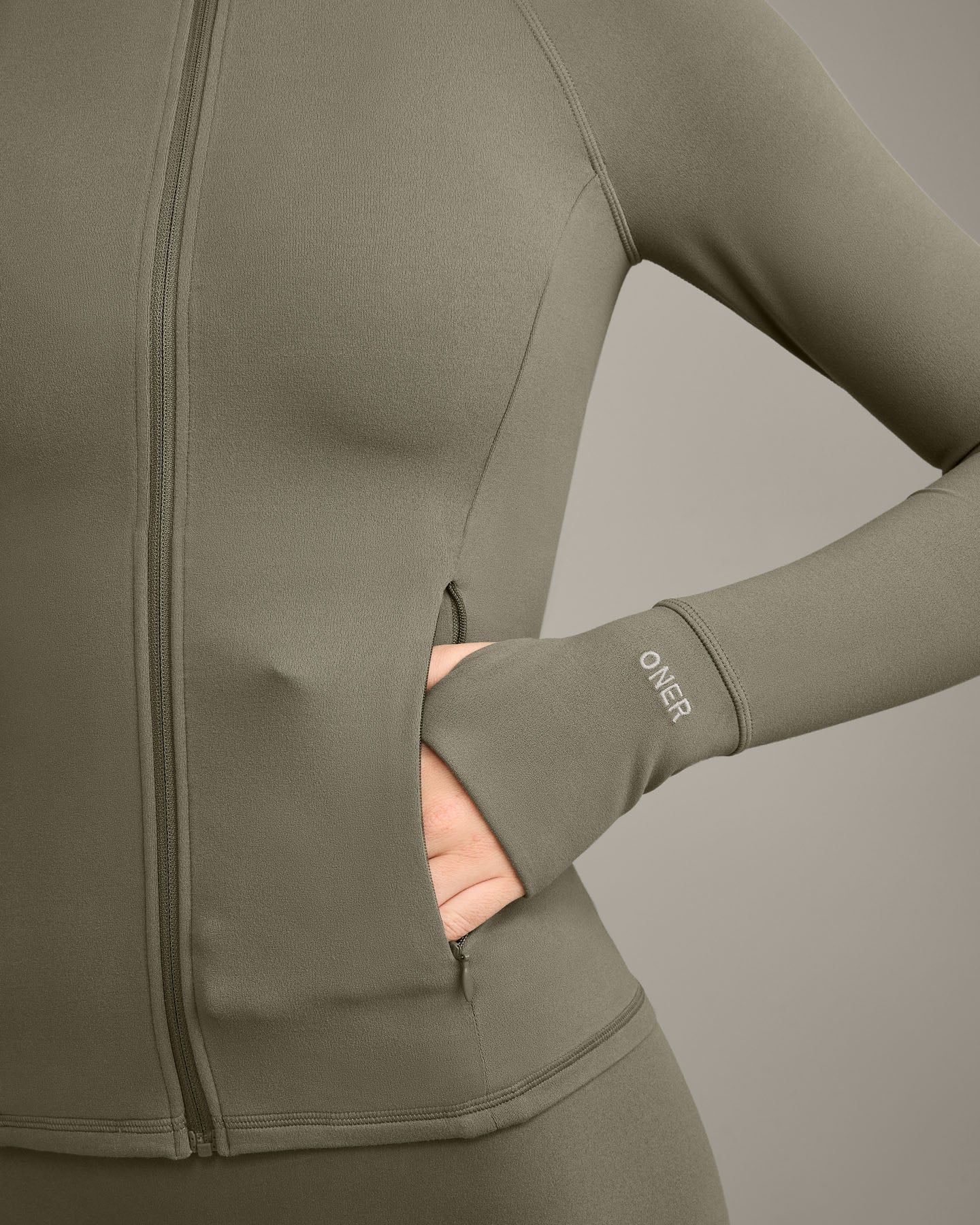 SoftMotion™ Jacket with Grey Logo | Alpine Green - Image 6