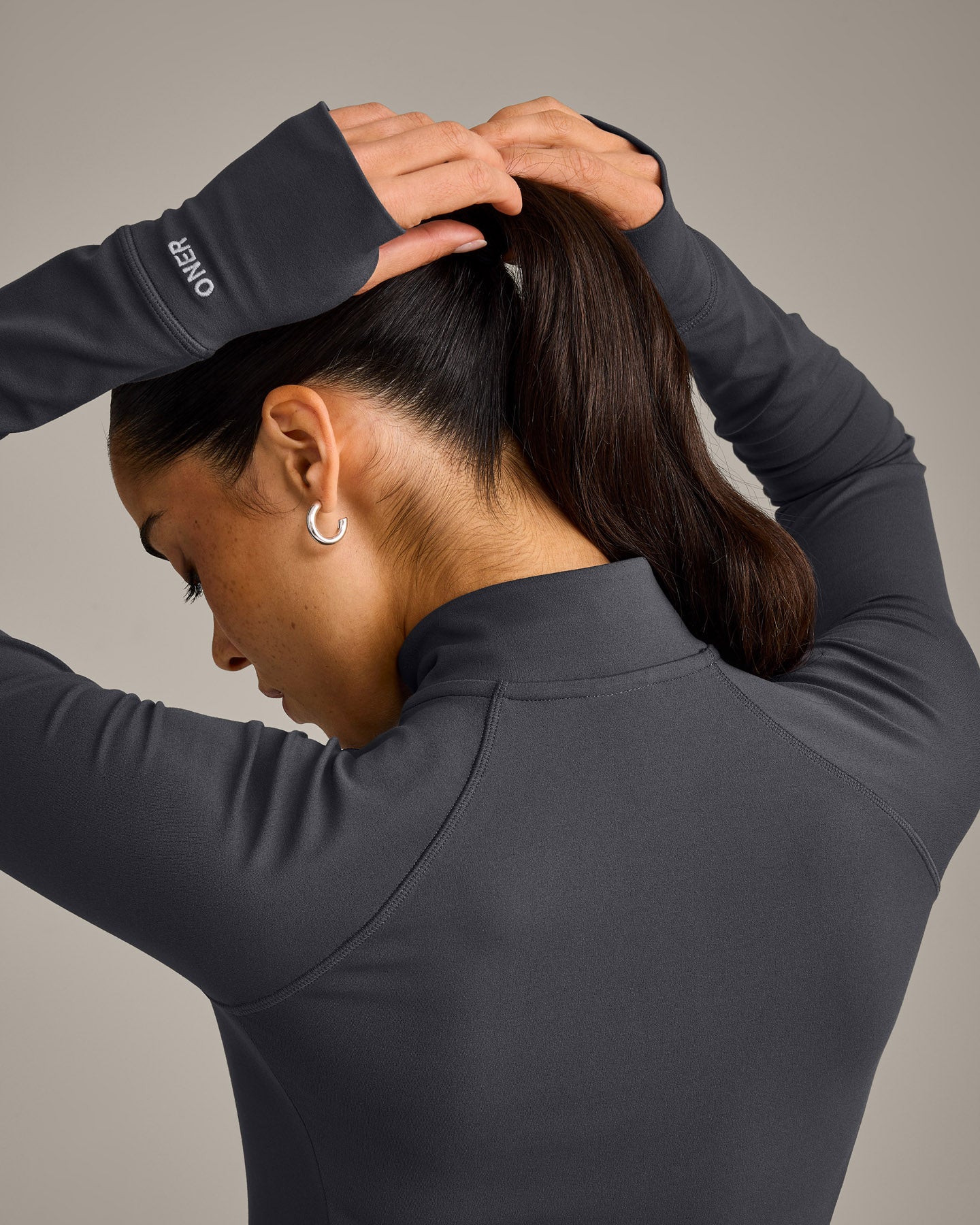 SoftMotion™ Jacket with Grey Logo | Coal - Image 4
