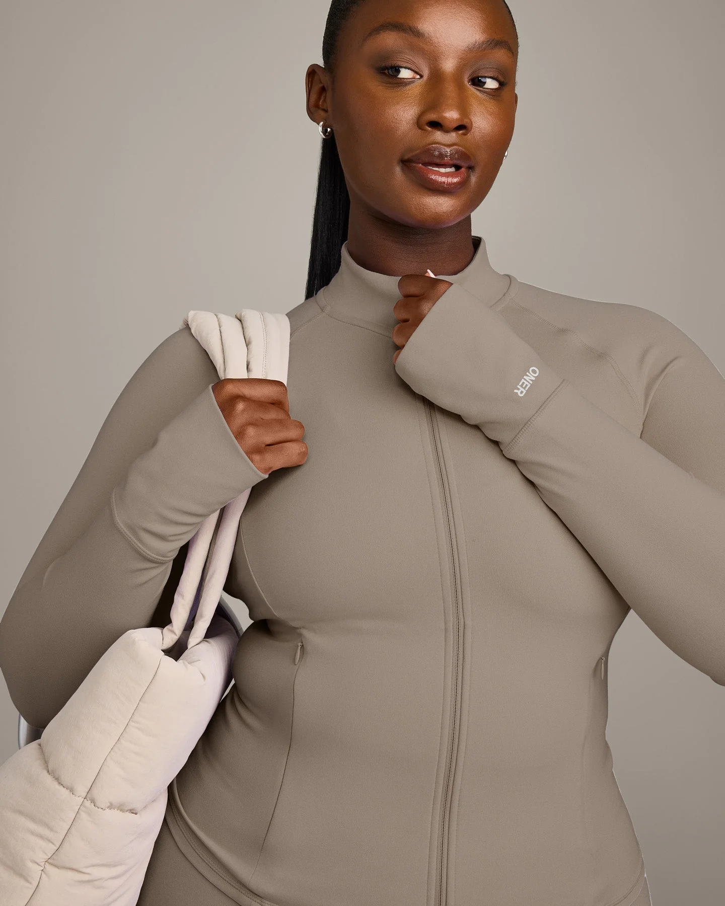 SoftMotion™ Jacket with Grey Logo | Minky - Image 2