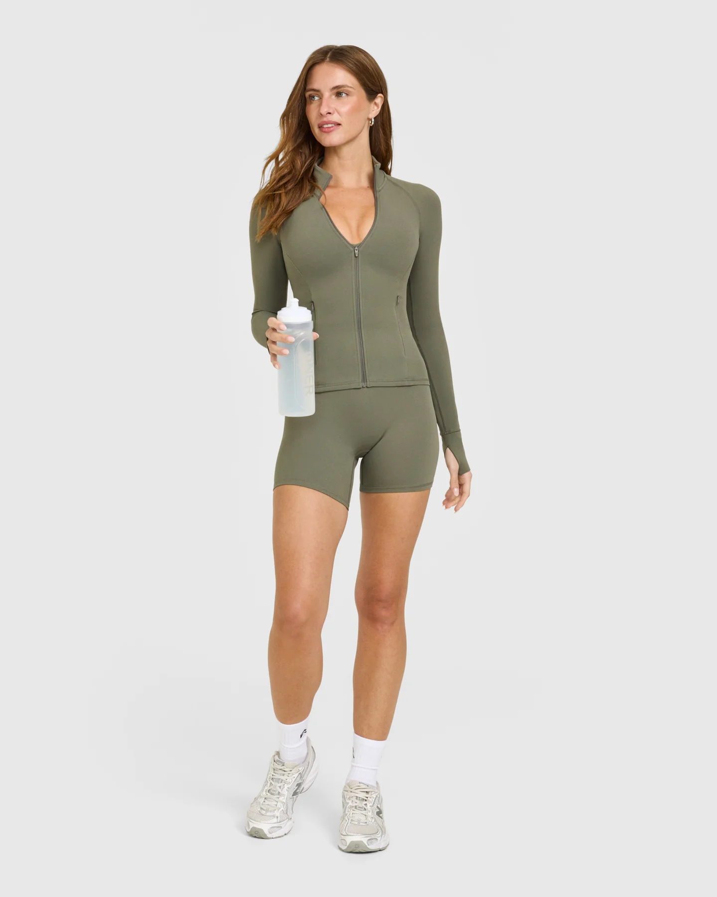 SoftMotion™ Jacket with White Logo | Alpine Green - Image 3