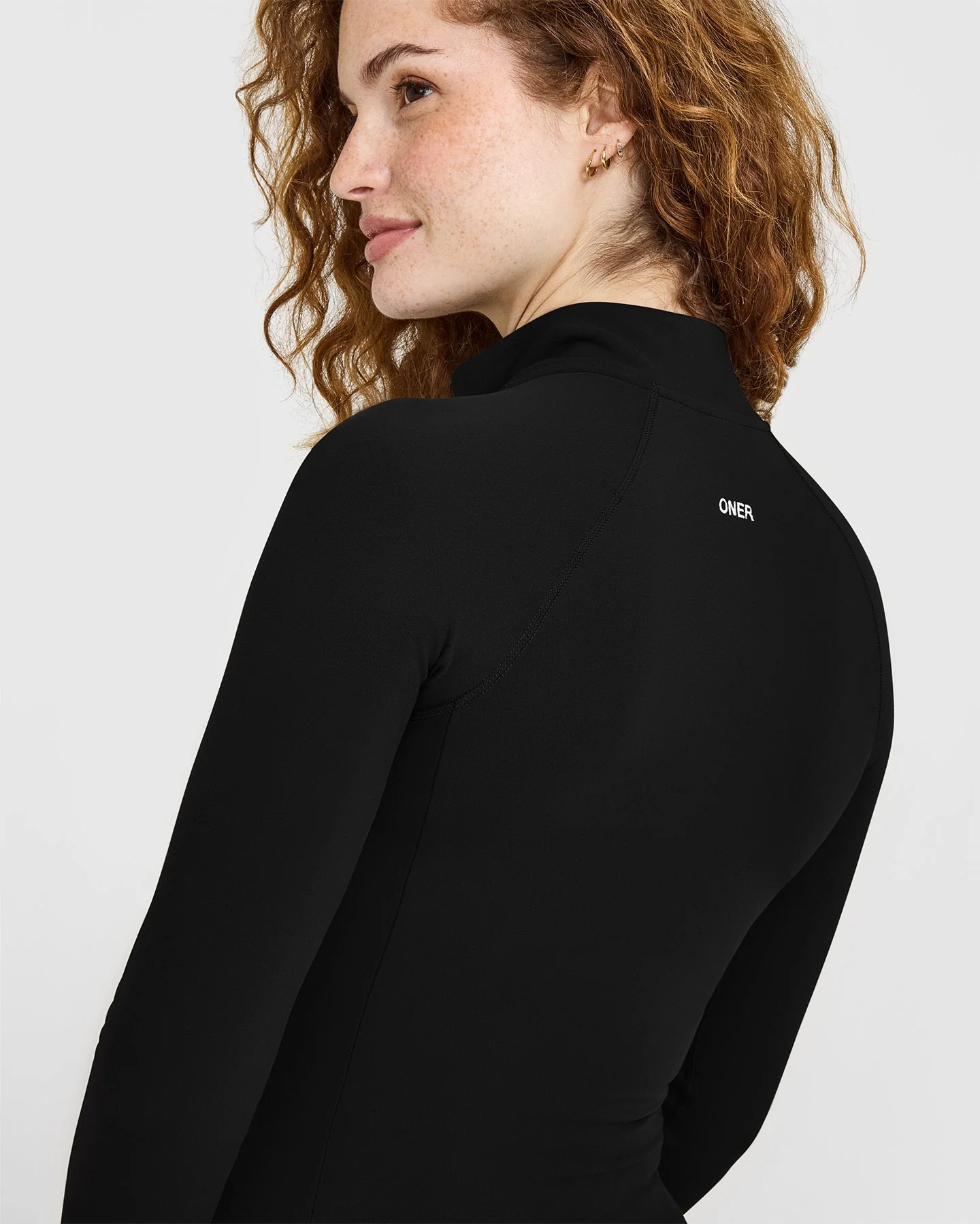 SoftMotion™ Jacket with White Logo | Black - Image 4