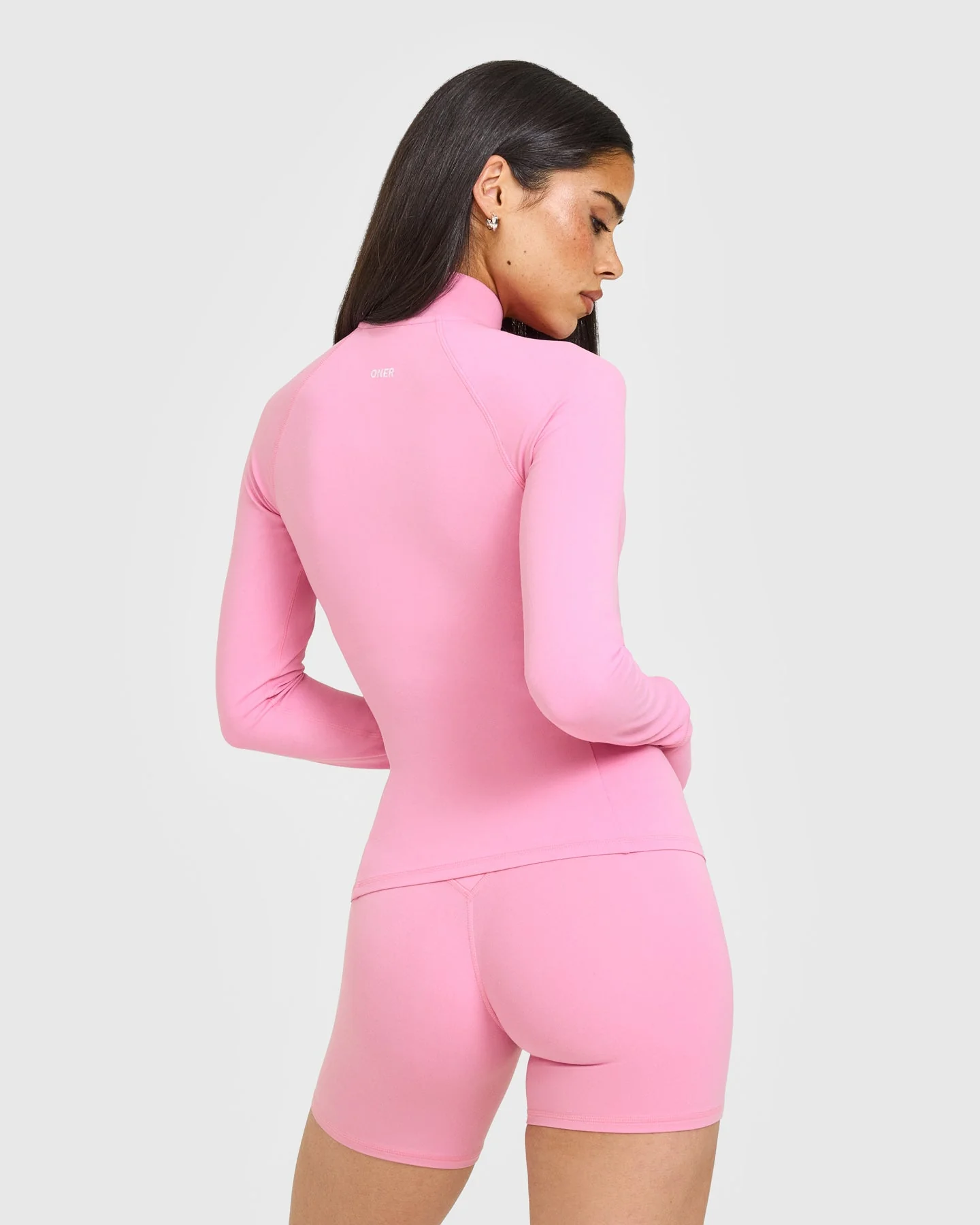 SoftMotion™ Jacket with White Logo | Rose Pink - Image 2
