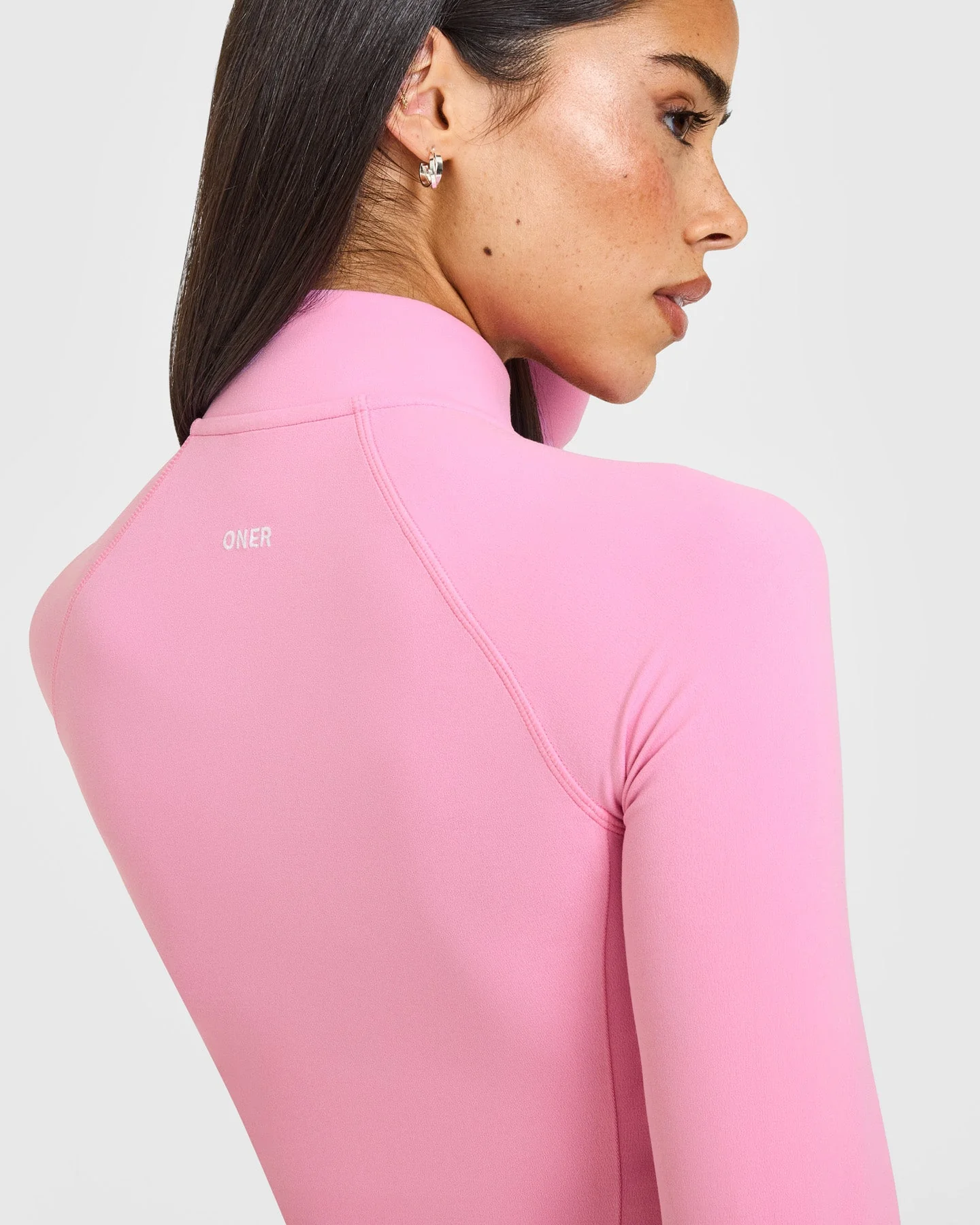SoftMotion™ Jacket with White Logo | Rose Pink - Image 4