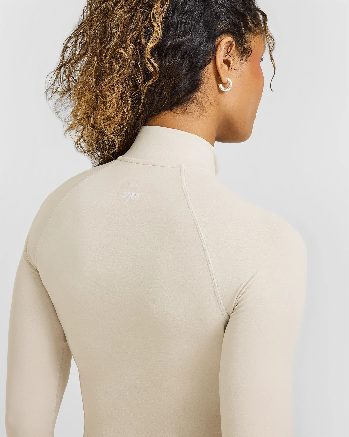 SoftMotion™ Jacket with White Logo | Sand - Image 4