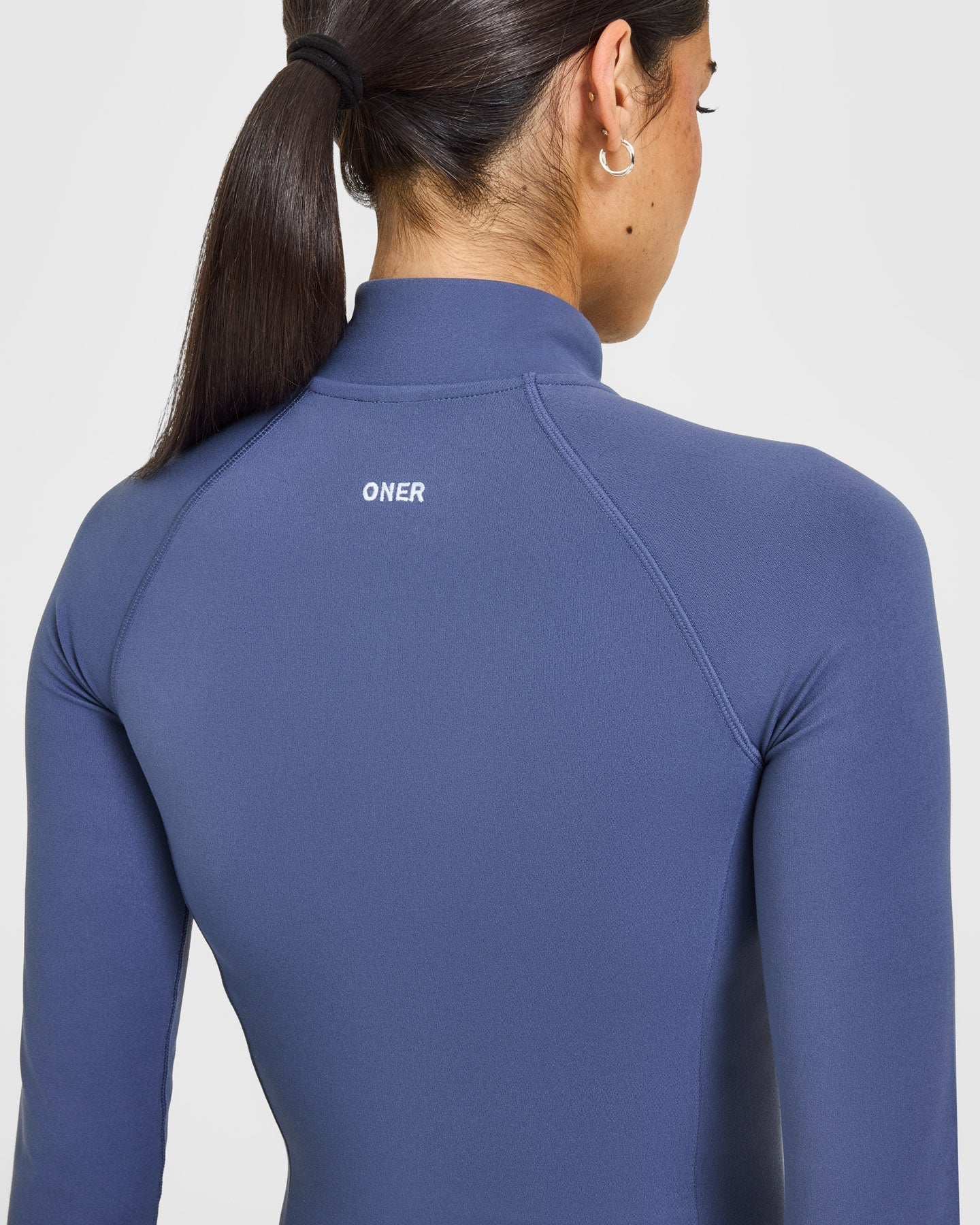SoftMotion™ Jacket with White Logo | Slate Blue - Image 4