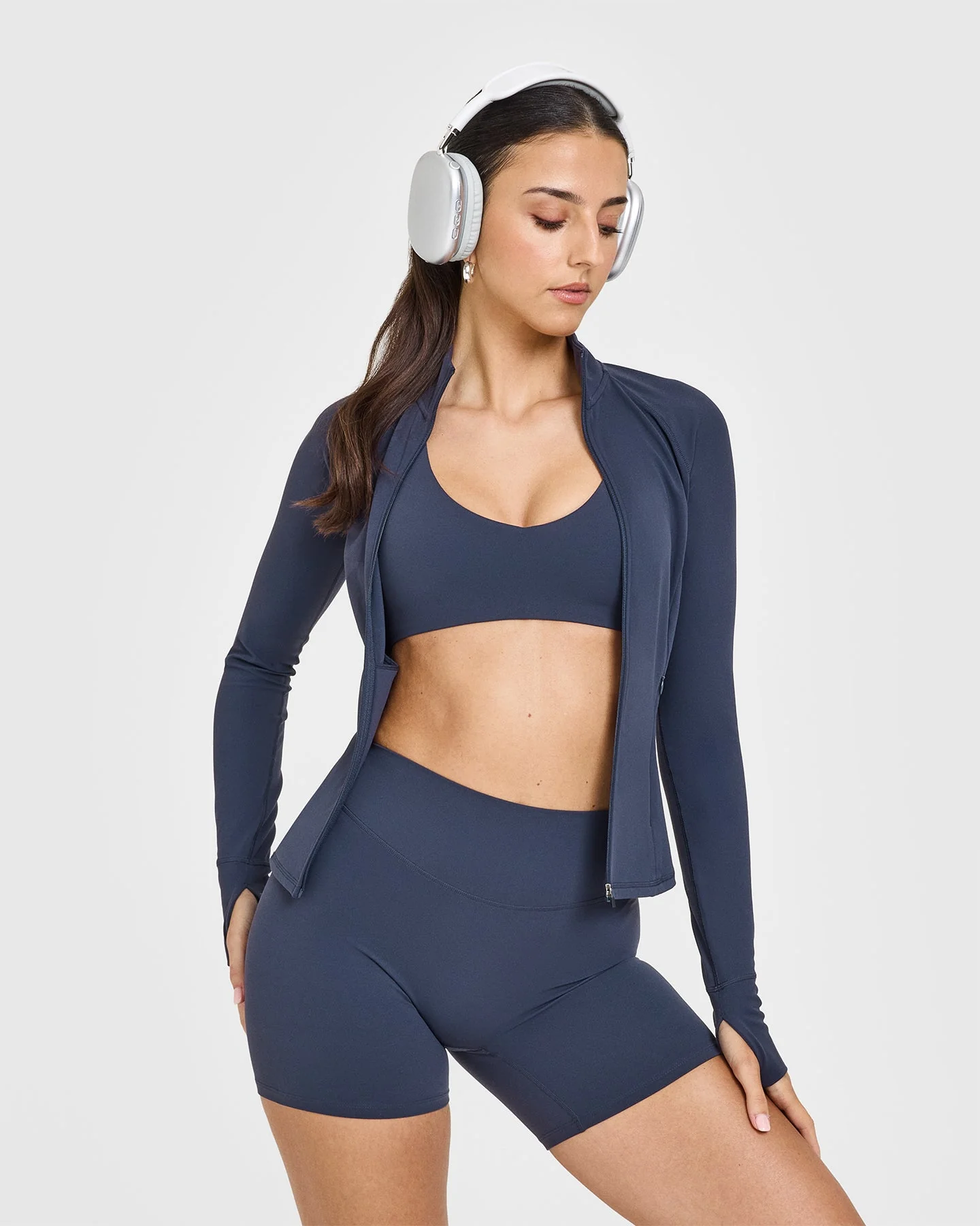 SoftMotion™ Jacket with White Logo | True Blue - Image 6