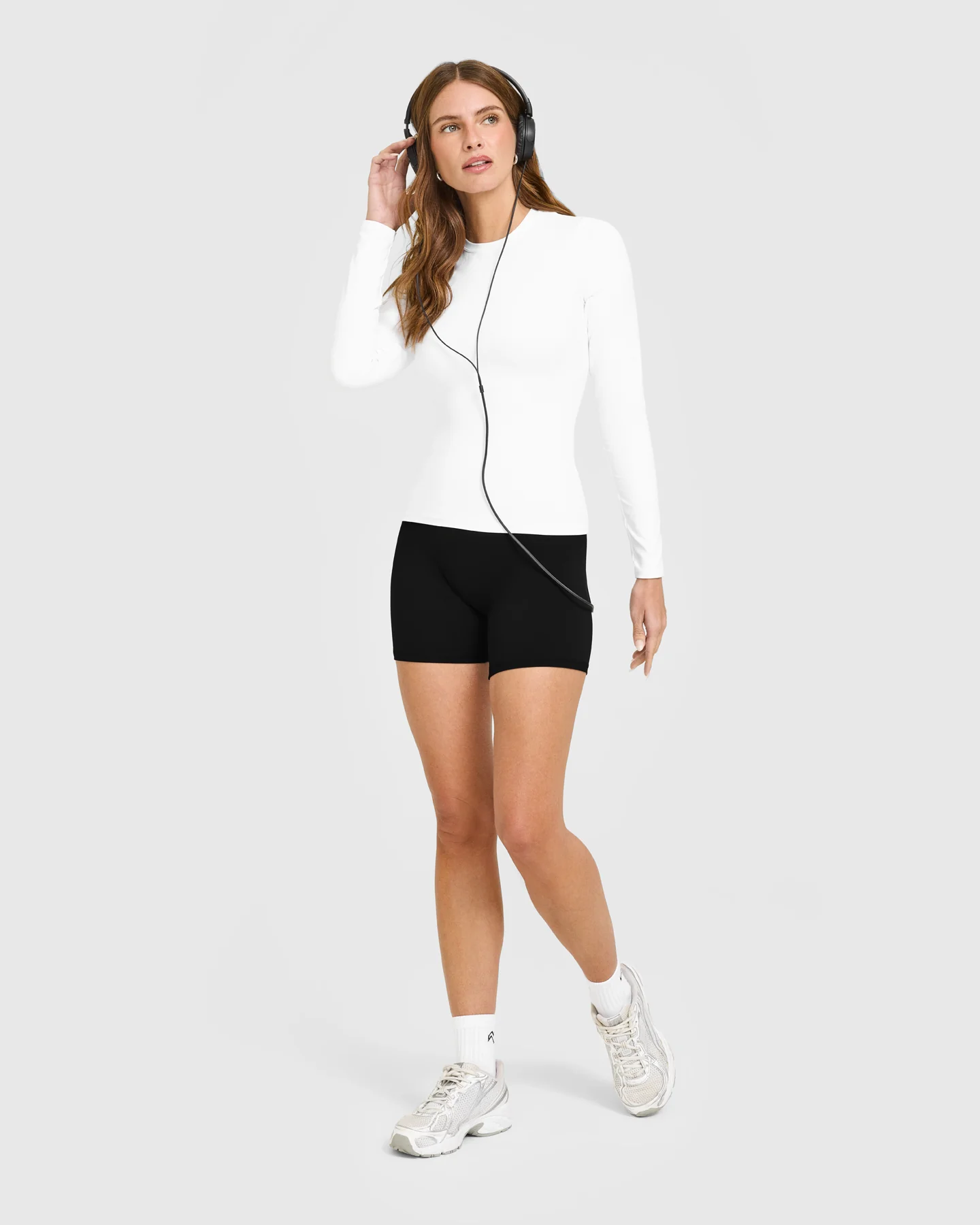 SoftMotion™ Long Sleeve Top | White - Image 3